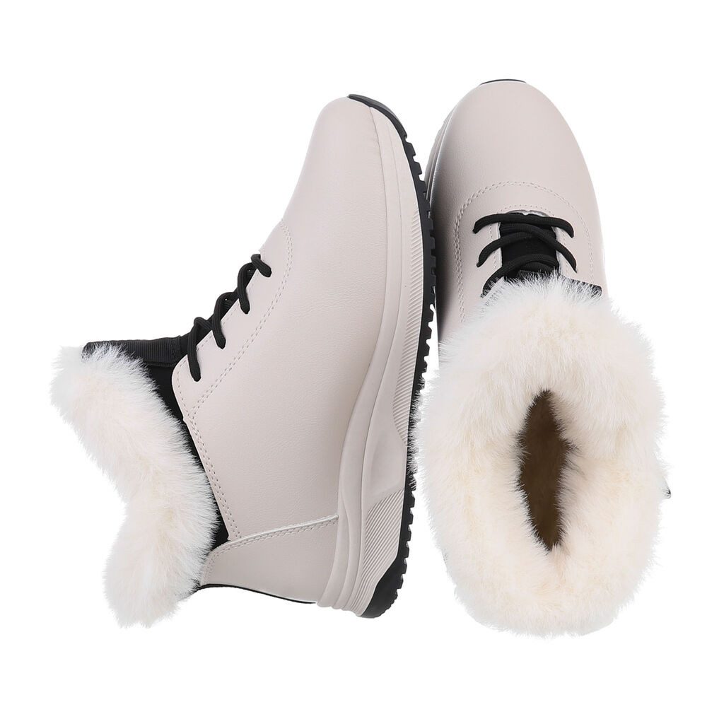 Ital-Design Damen Snowboots Freizeit Snowboots (87214547) Flach Plateaustie günstig online kaufen
