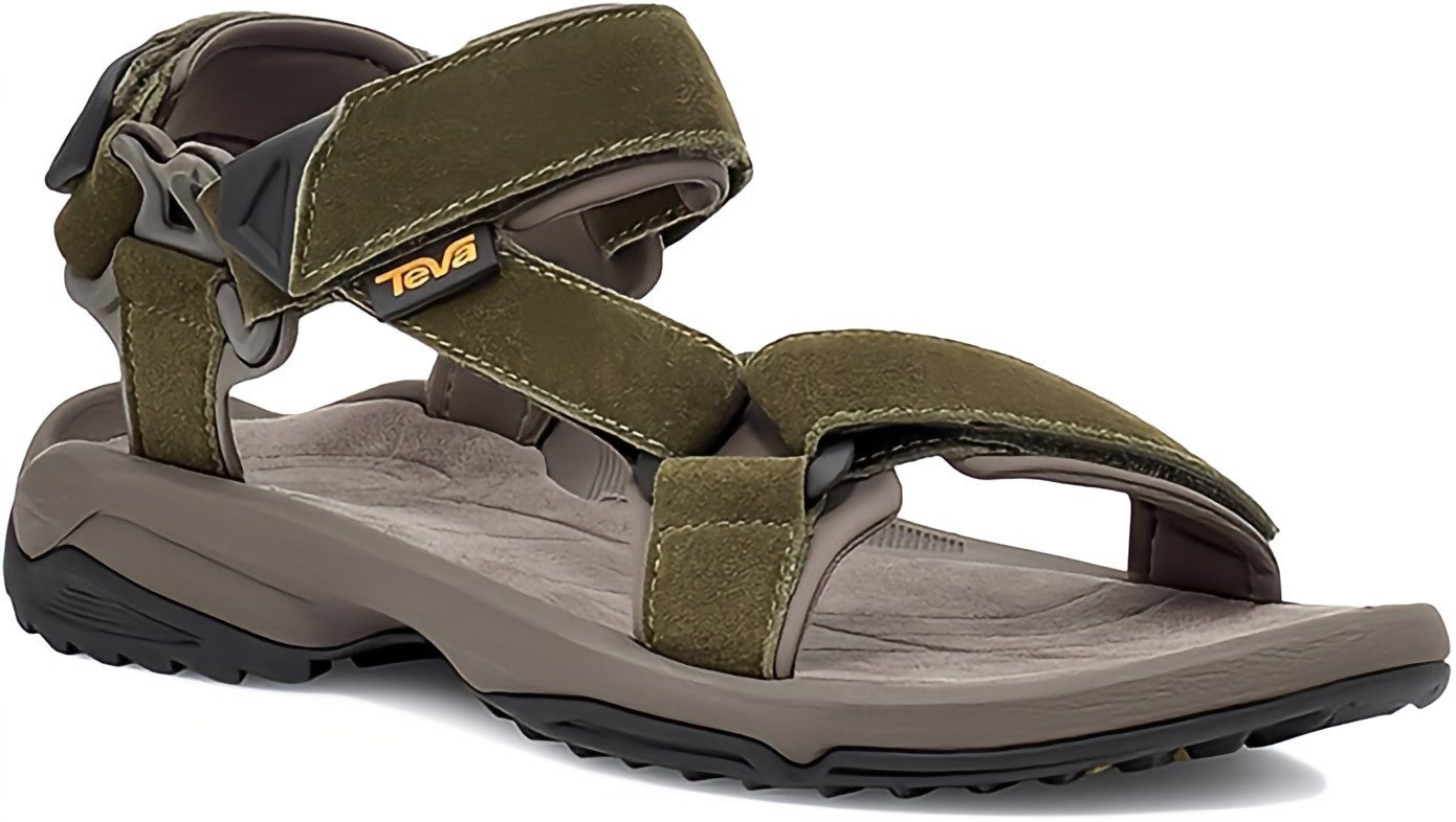 Teva Terra Fi Lite Suede Сандалии für Männer Grün Outdoorsandale