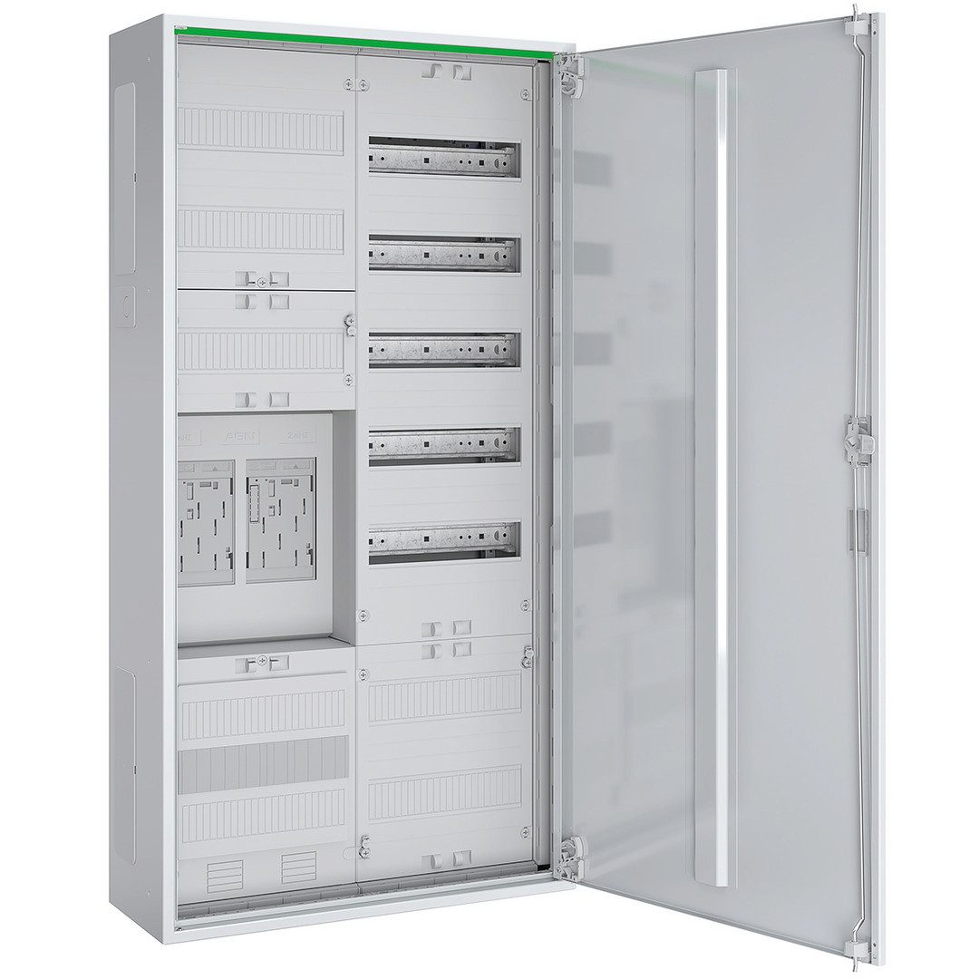 ABN Verteilerbox ABN ABNRS207E0012 Schrank, eHZ, 2Z, 1V, 1APZ
