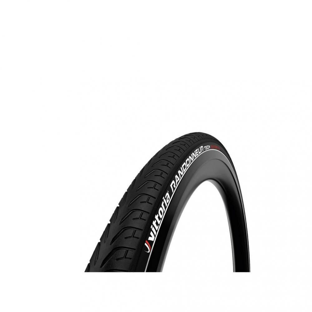 Vittoria Fahrradreifen Vittoria Randonneur Tech 28x1,5 Zoll (37-622) rigid Full Black refl G2