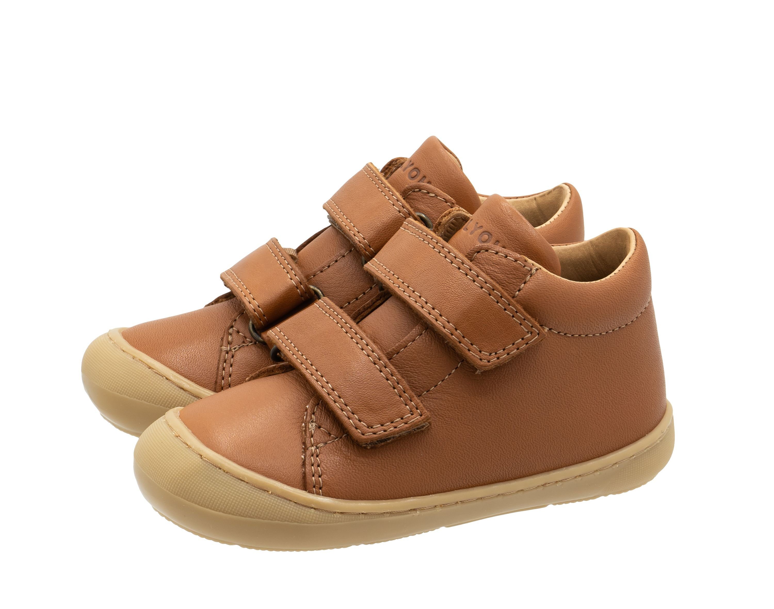 Telyoh Telyoh Lauflernschuhe Mädchen Y00989 Leder Cognac Lauflernschuh
