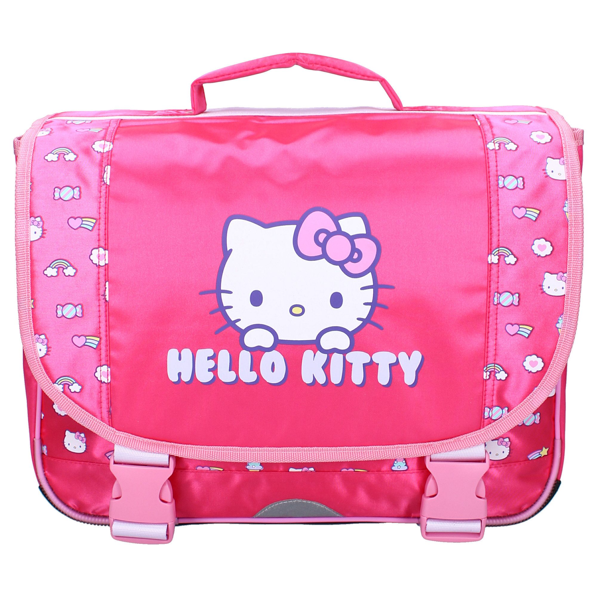 Hello Kitty Kinderrucksack Follow The Rainbow Schulrucksack – Stylischer Rucksack für Mädchen