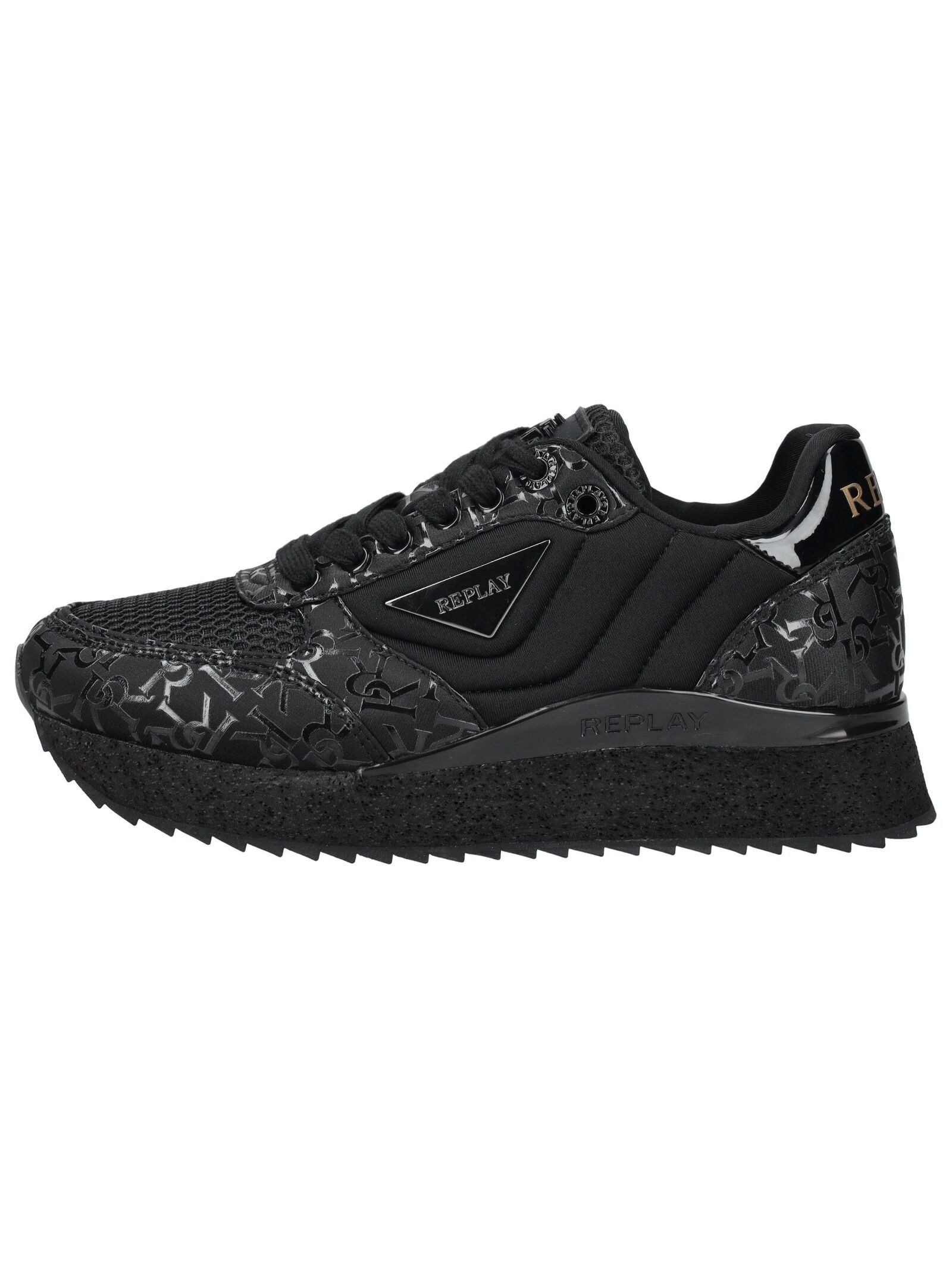 Replay Replay Sneaker Lederimitat/Mesh Plateausneaker günstig online kaufen