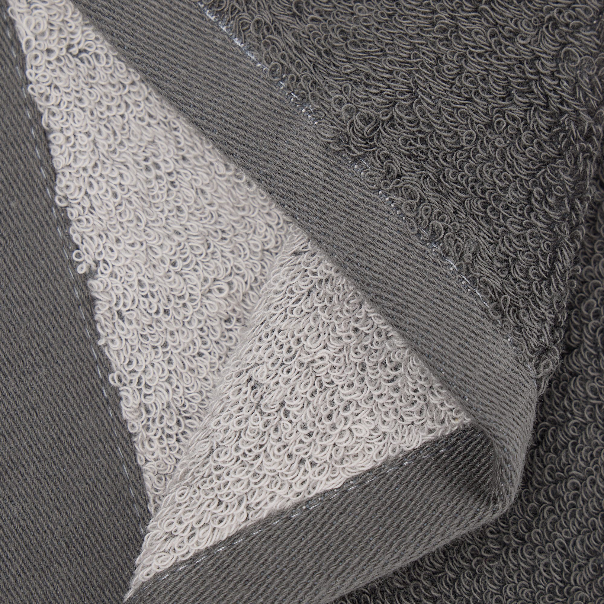 Sansibar Handtuch Set Sansibar Frottier-Serie Doubleface Set Nr. 2, (5-St), mit hochwertig gewebtem Sansibar Logo, in Doubleface-Optik