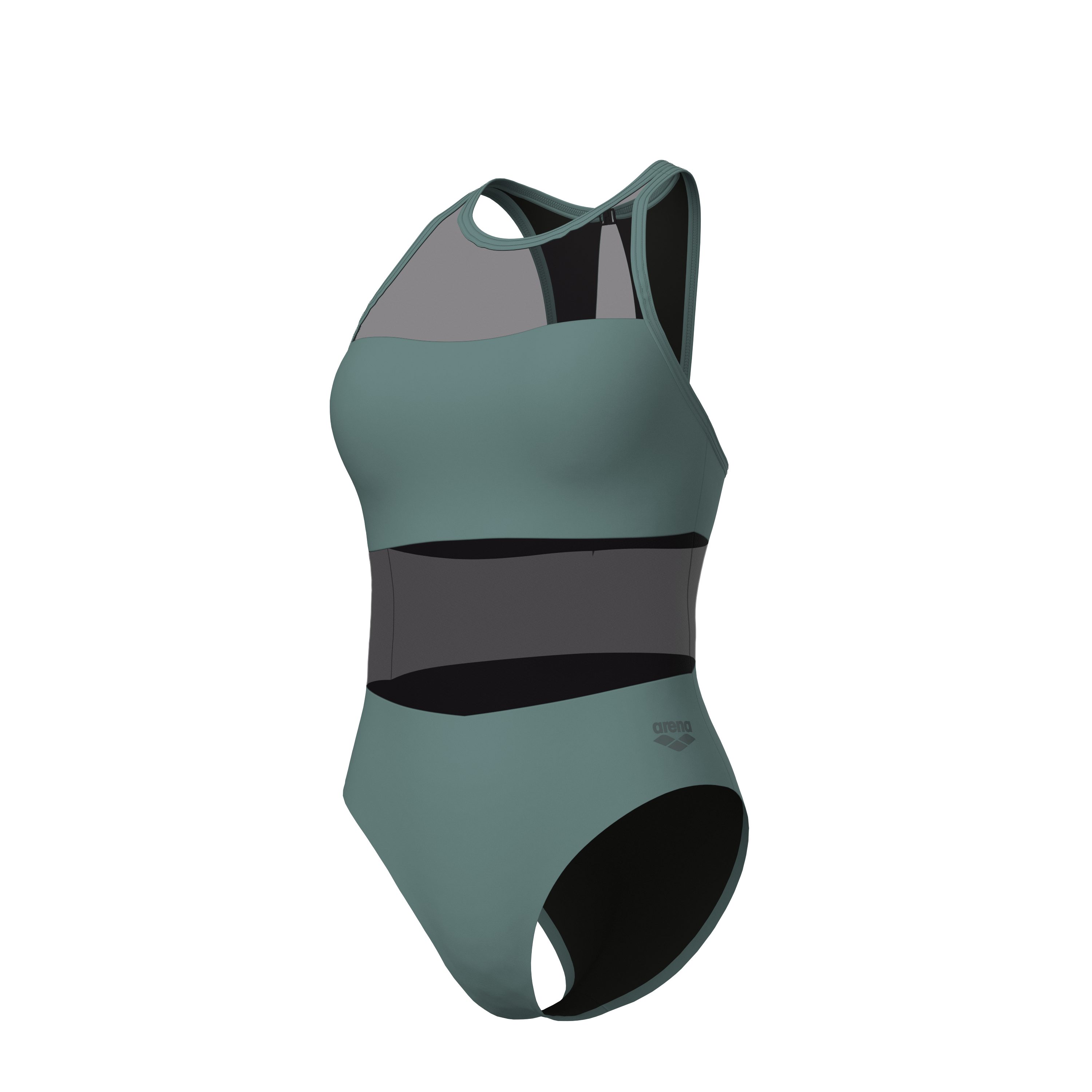 Arena Badeanzug arena Feel Damen Mesh Panels Vent Back Badeanzug (1-St) Mit günstig online kaufen