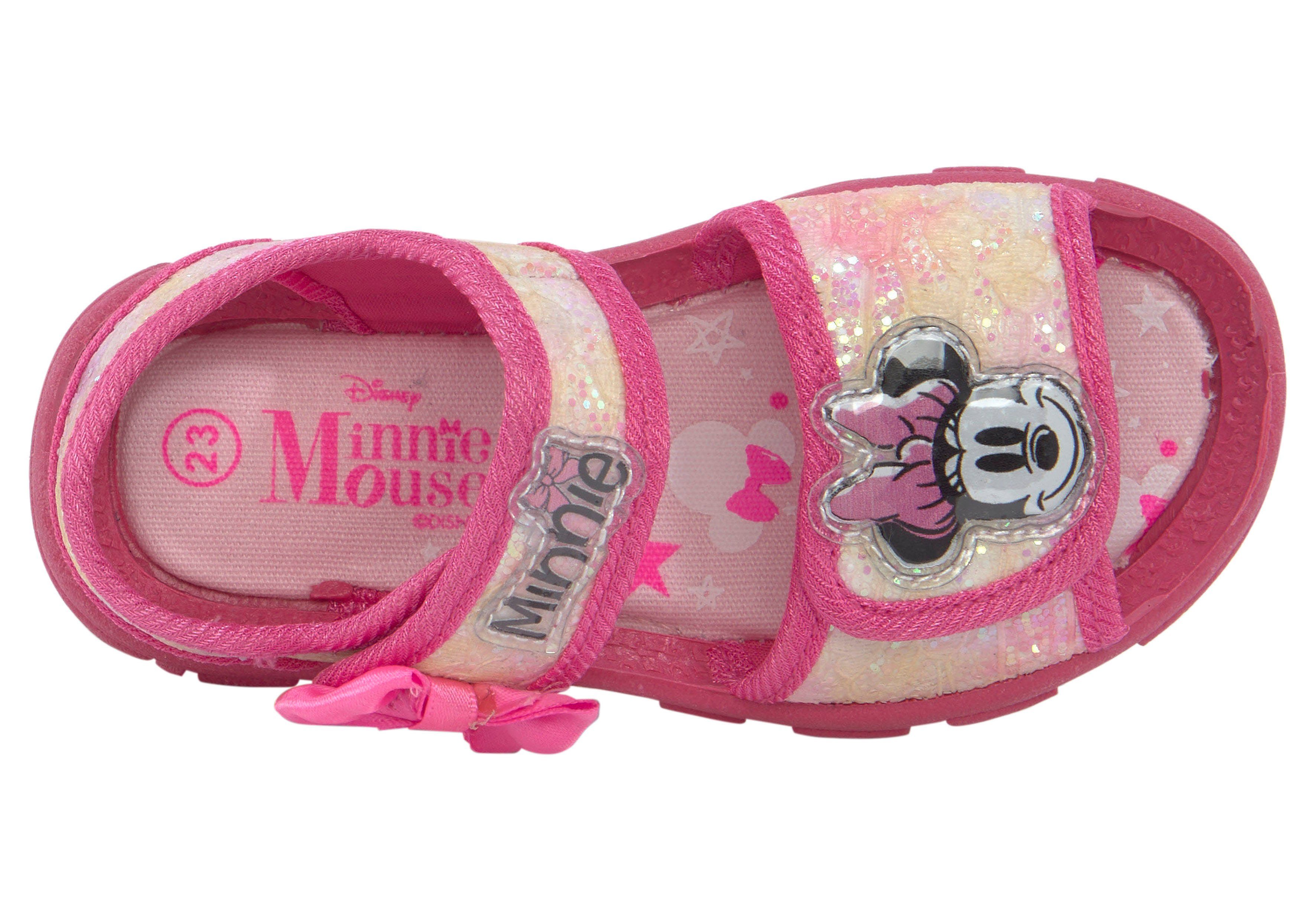 mit Sandale Minnie Disney Klettverschluss