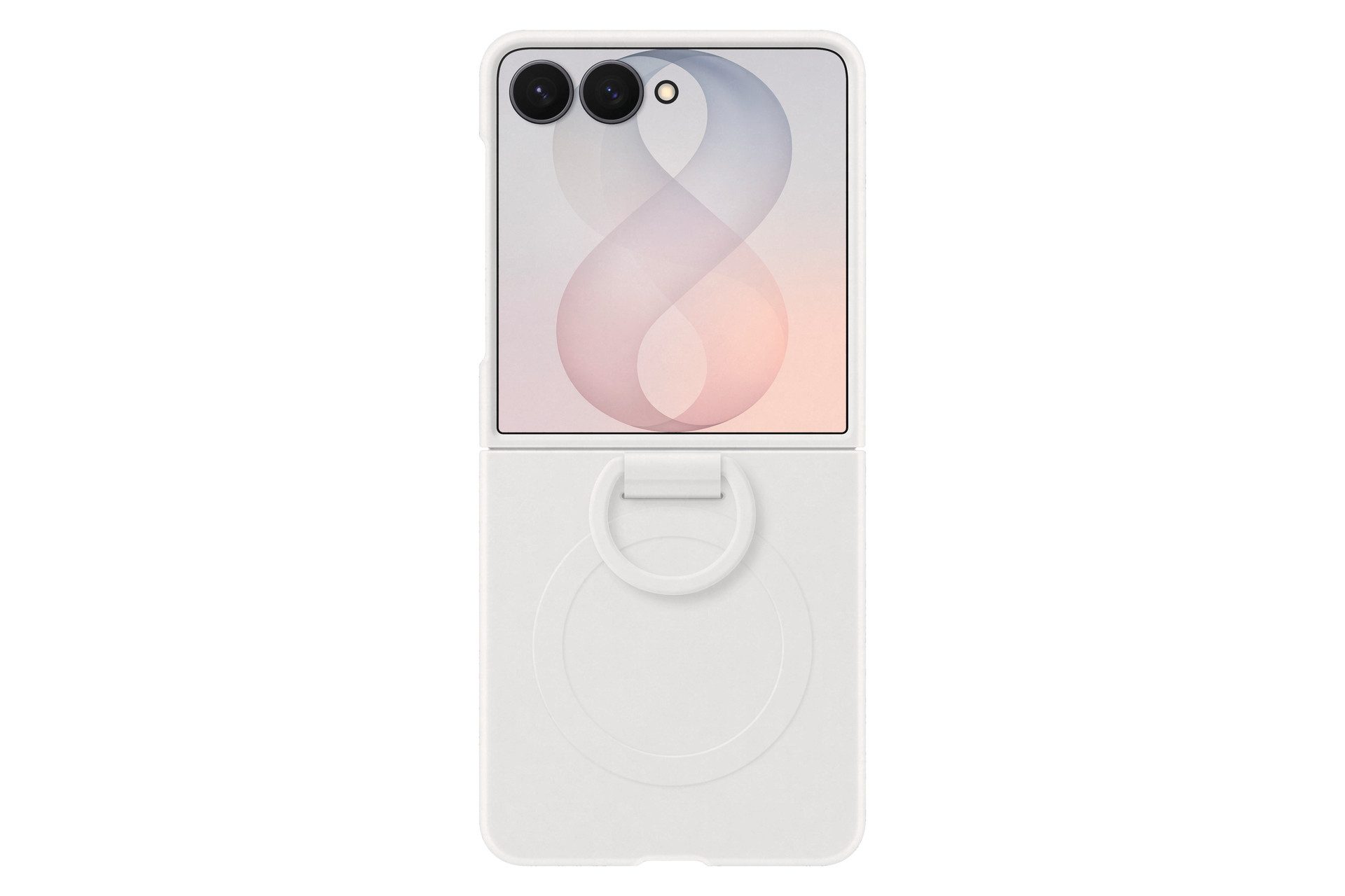 Samsung Smartphone-Hülle Silicone Ring Magnet Case für Galaxy Flip8, Backcover, Schutzhülle, Handyschutzhülle, Case, Schutzcase, stoßfest – Bild 2 von 5