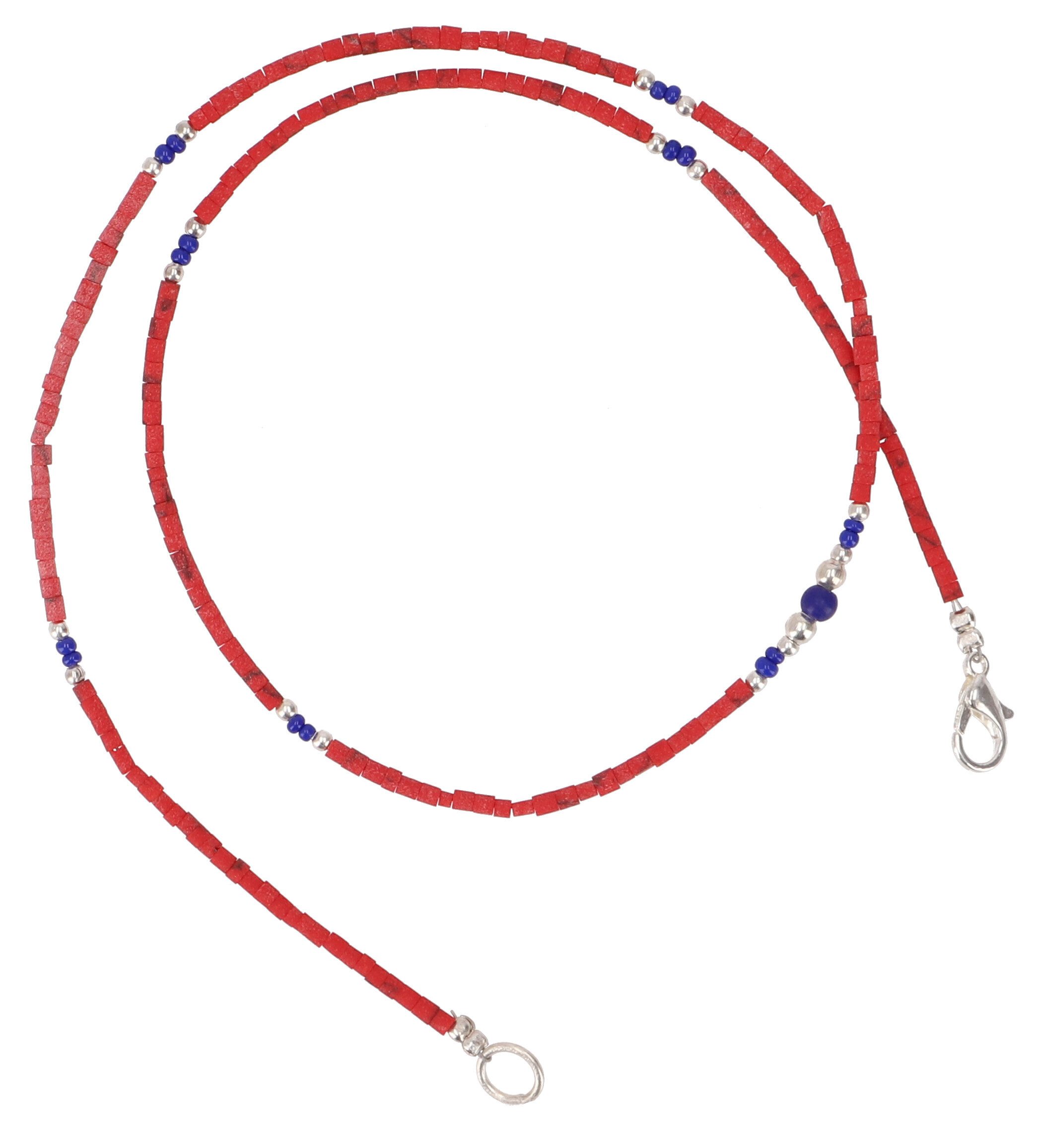 Guru-Shop Perlenkette Zierliche tibetische Halskette, traditioneller.. günstig online kaufen