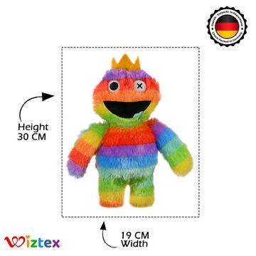 Wiztex Kuscheltier Rainbow Friends Kuscheltier 30 CM Plüschtier Geschenk für Kinder