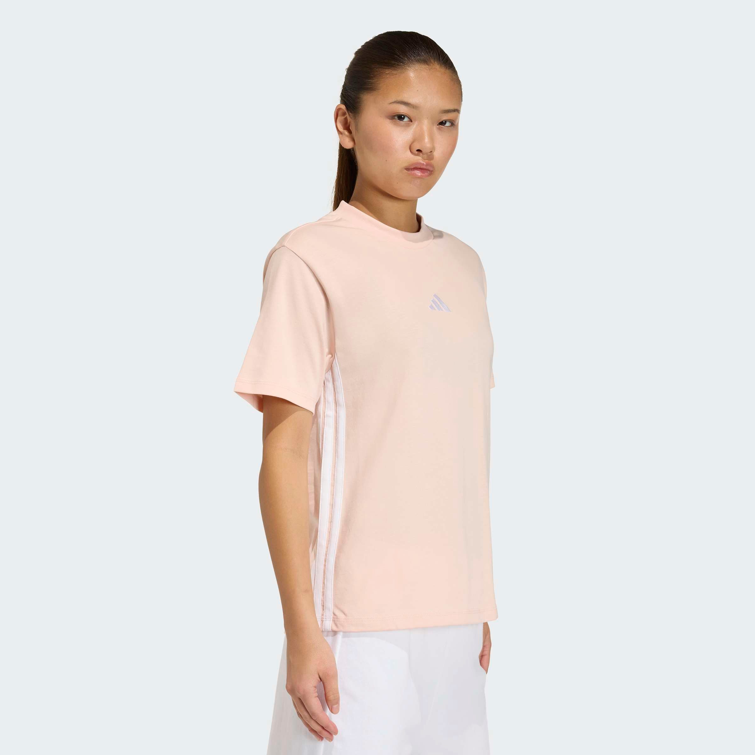 adidas Sportswear T-Shirt ESSENTIALS 3-STREIFEN COTTON günstig online kaufen