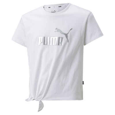 PUMA T-Shirt ESS+ LOGO KNOTTED TEE G