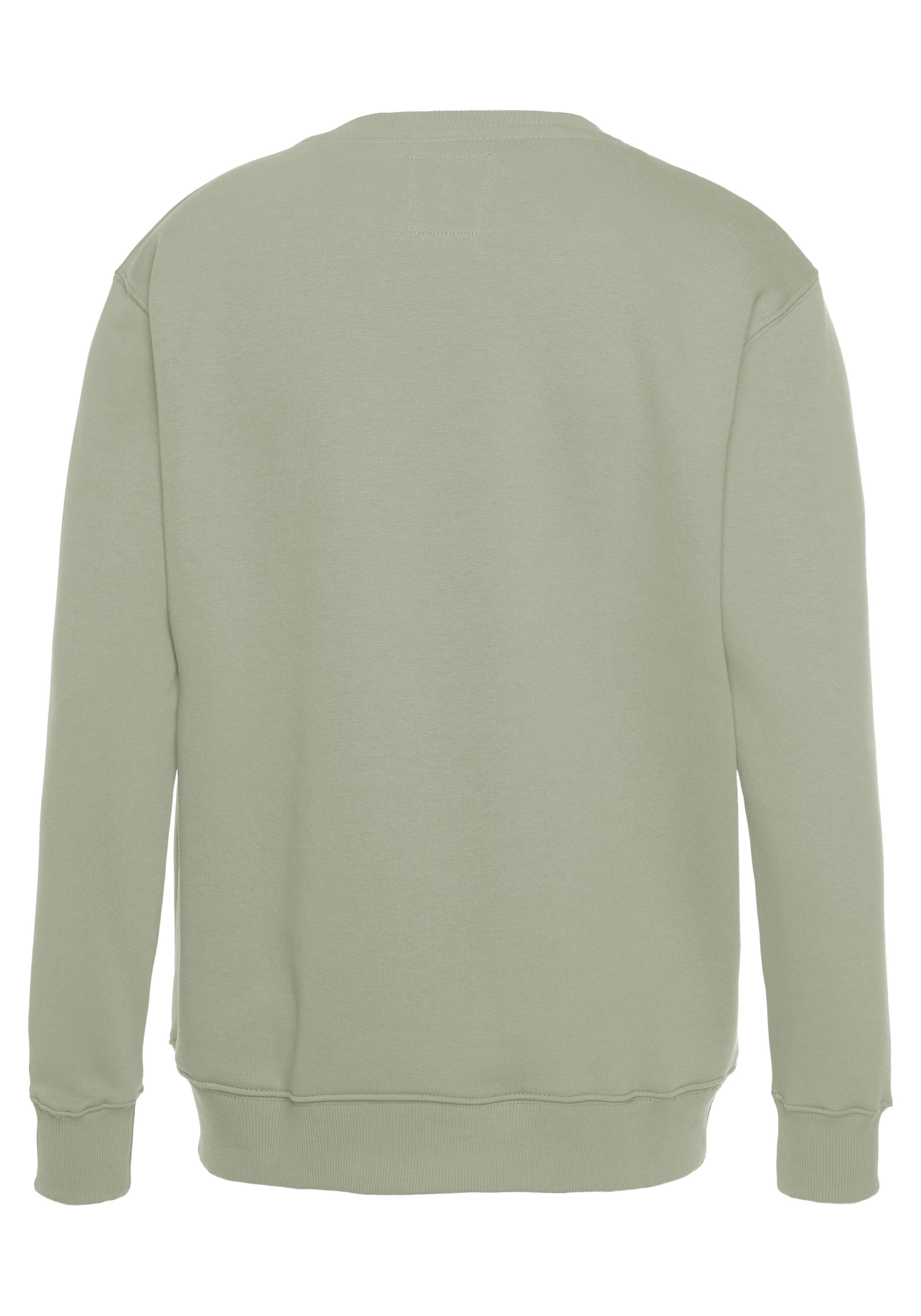 Industries Sweatshirt olive Basic Sweater Alpha