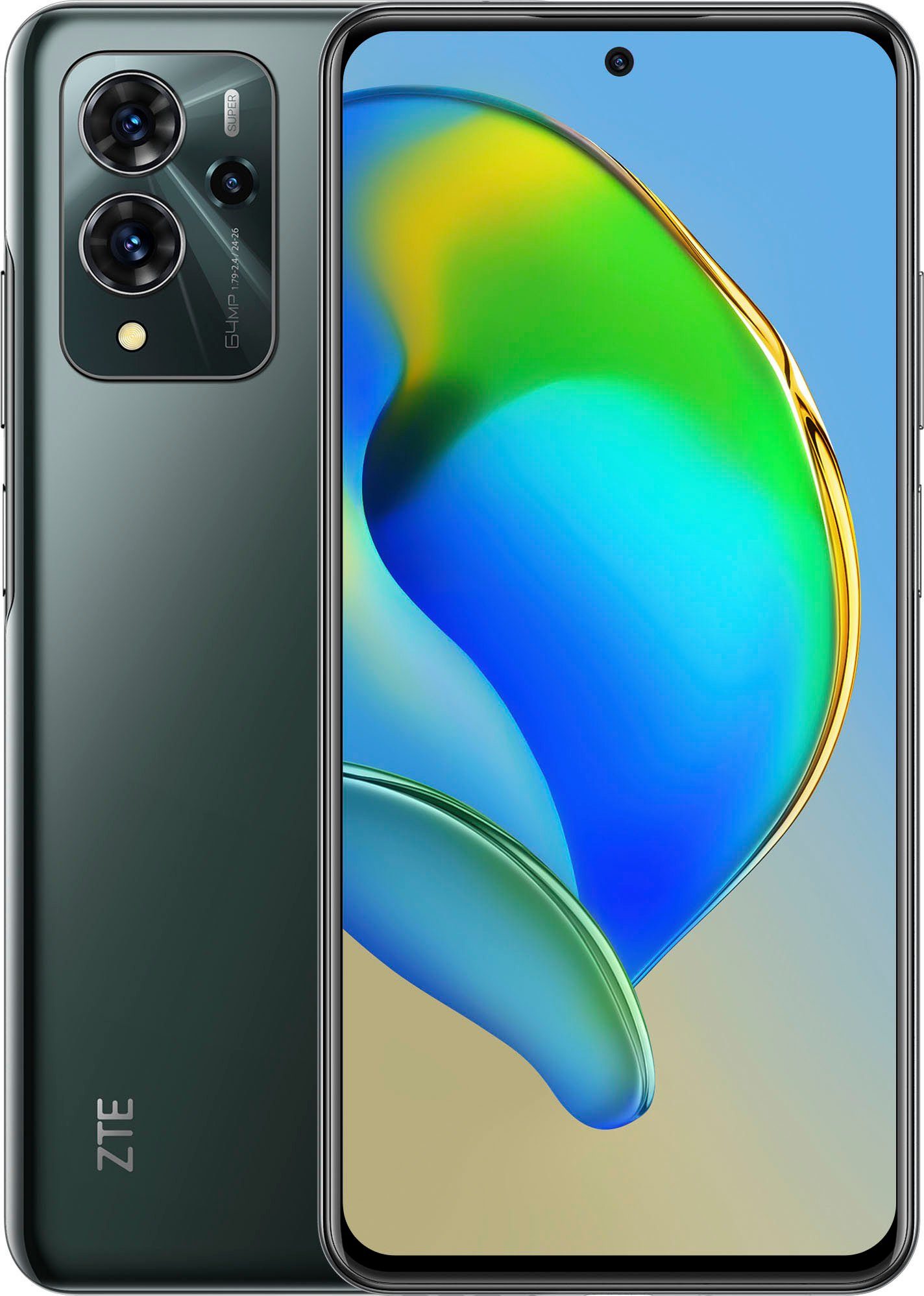 Leitfaden für den Versandhandel ZTE Blade V40 pro Smartphone Speicherplatz, (16,94 GB MP cm/6,67 64 128 Kamera) Zoll