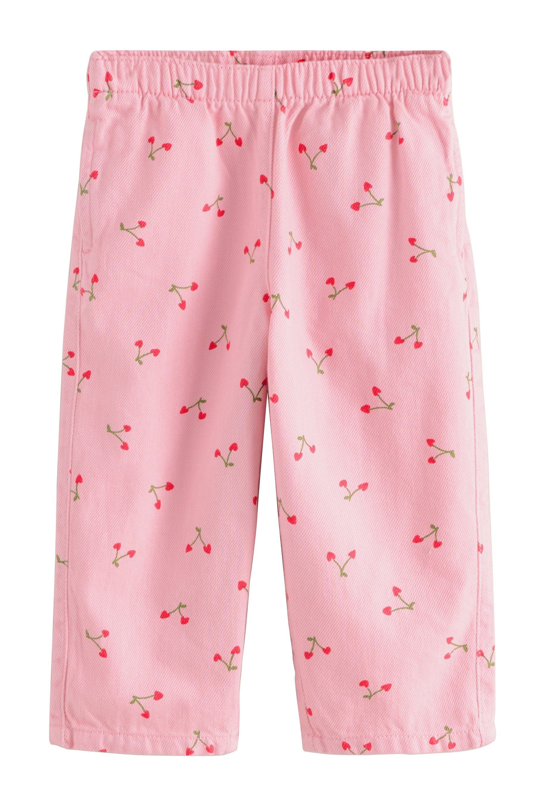 Next Stoffhose Gemusterte Hose (1-tlg)