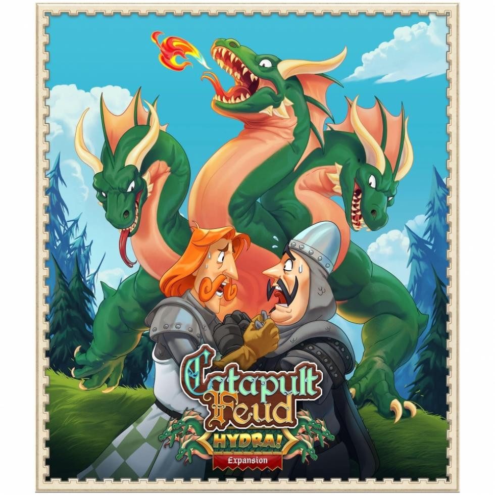 Vesuvius Media Spiel, Catapult Feud - Hydra (Expansion) - englisch