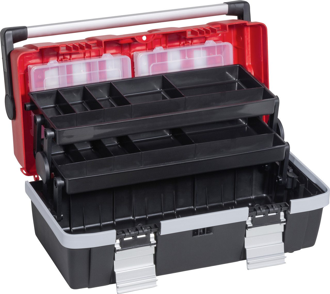 Allit Werkzeugkoffer Allit Profi-Werkzeugkoffer McPlus AluC18 rot