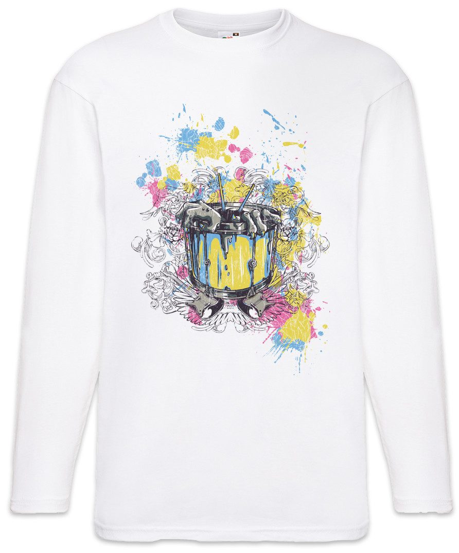 Langarmshirt Colored Zombie Hands Langarm T-Shirt Tattoo Art Rock Metal Newschool