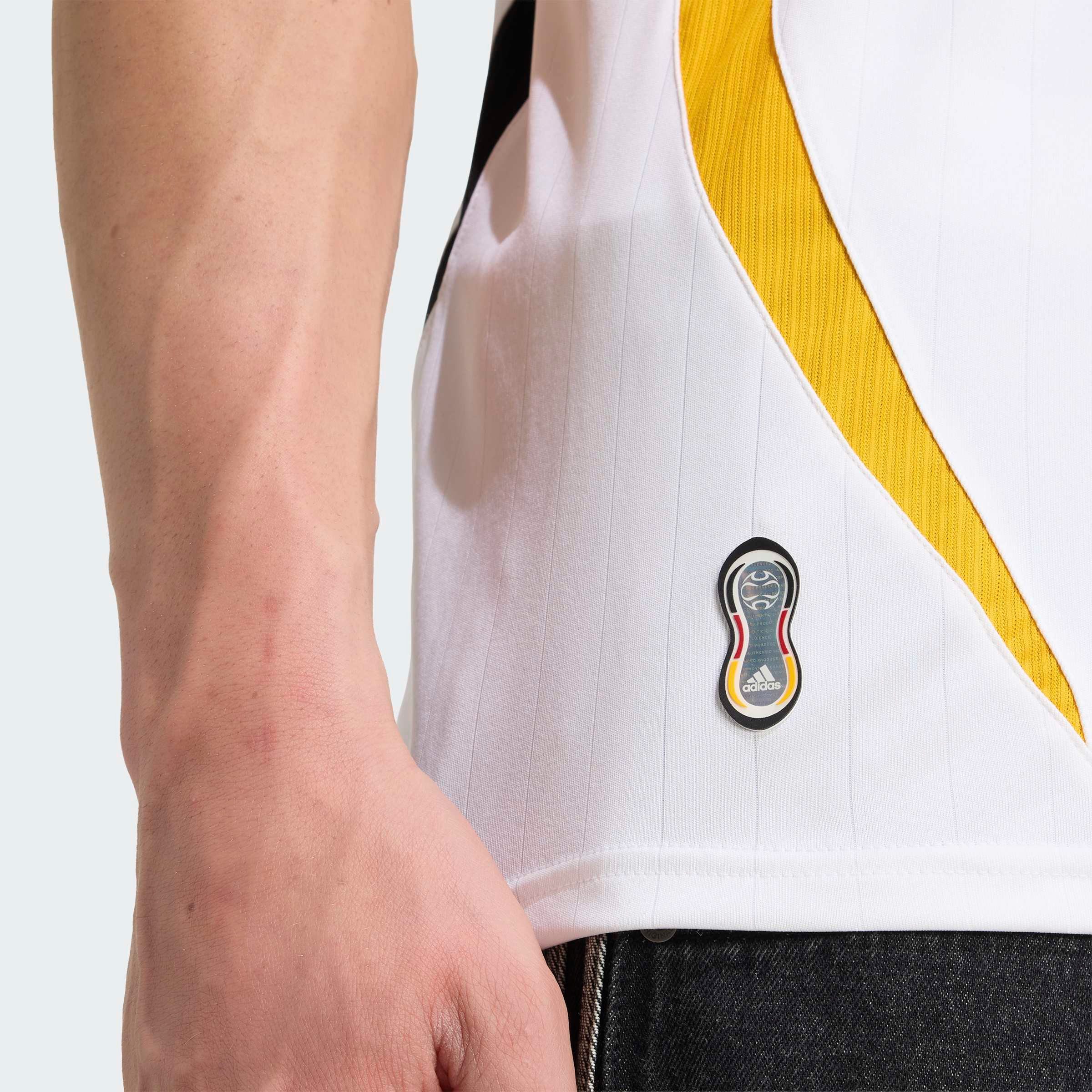 adidas Performance Fußballtrikot DFB H JSY 06 aus Polyester, mit Rundhalsausschnitt, reguläre Passform