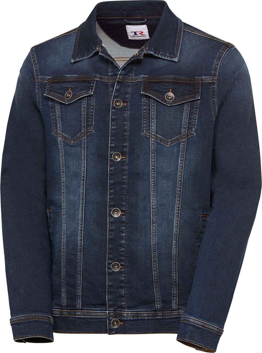 Tom Ramsey Jeansjacke Sportlich-modernes Design sitzt günstig online kaufen
