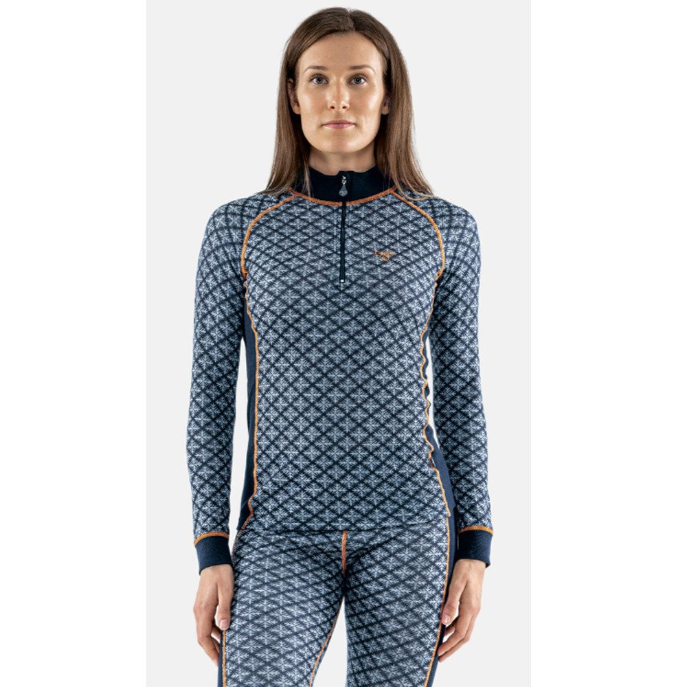Termozeta Langarmshirt Termo - wärmendes Damen Tencel Jaquard 2.0 ZIP Longs günstig online kaufen