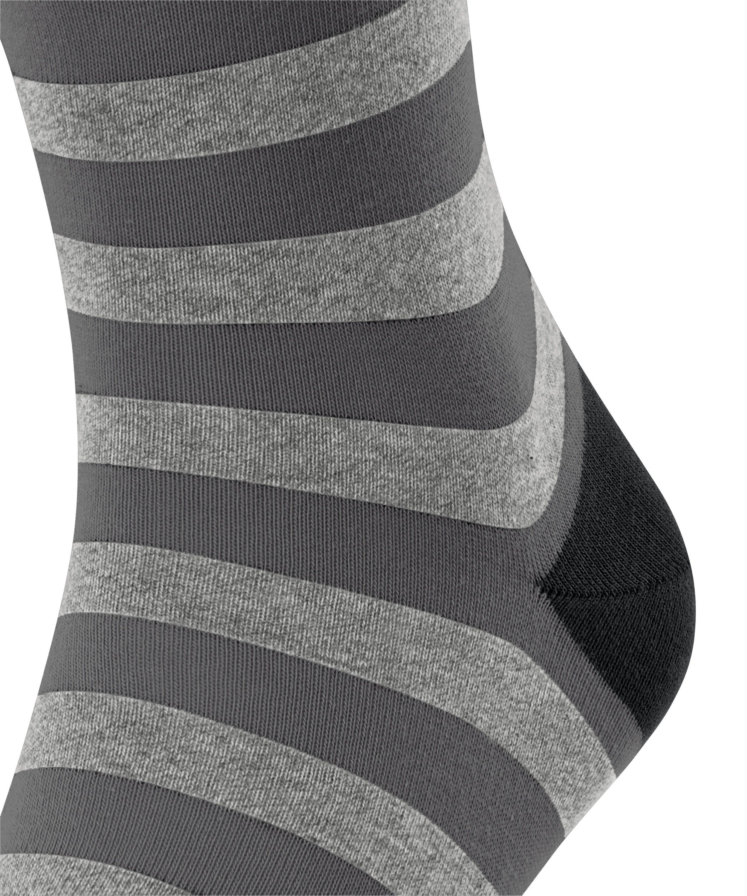 FALKE black Socken (1-Paar) Line Sensitive (3000) Mapped