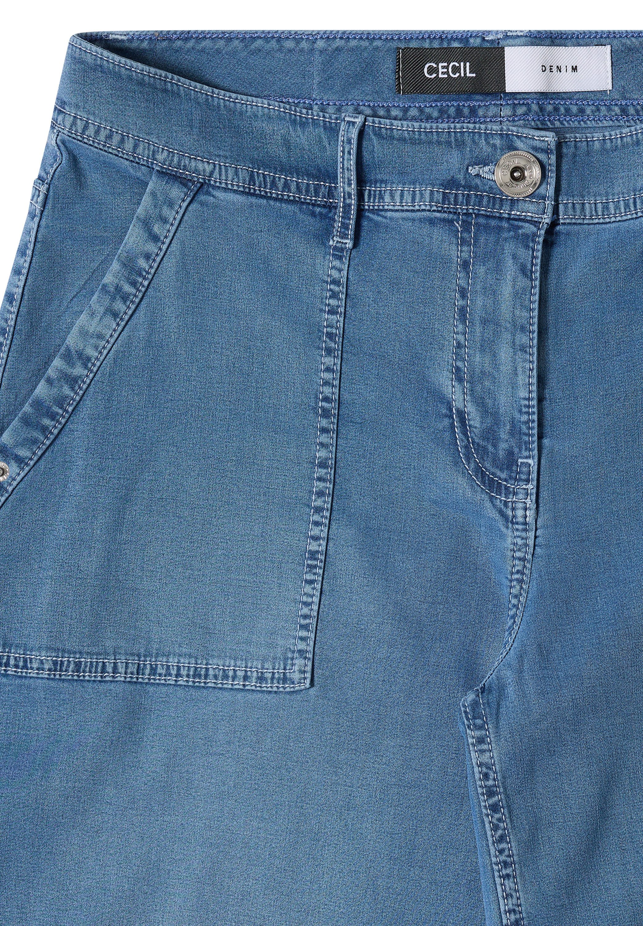 CECIL Loose-fit-Jeans 5-Pocket-Style