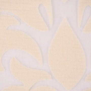 Meterware Rasch Textil Stores Ausbrenner Dali Ornamente beige 280cm, halbtransparent, Viskose, überbreit
