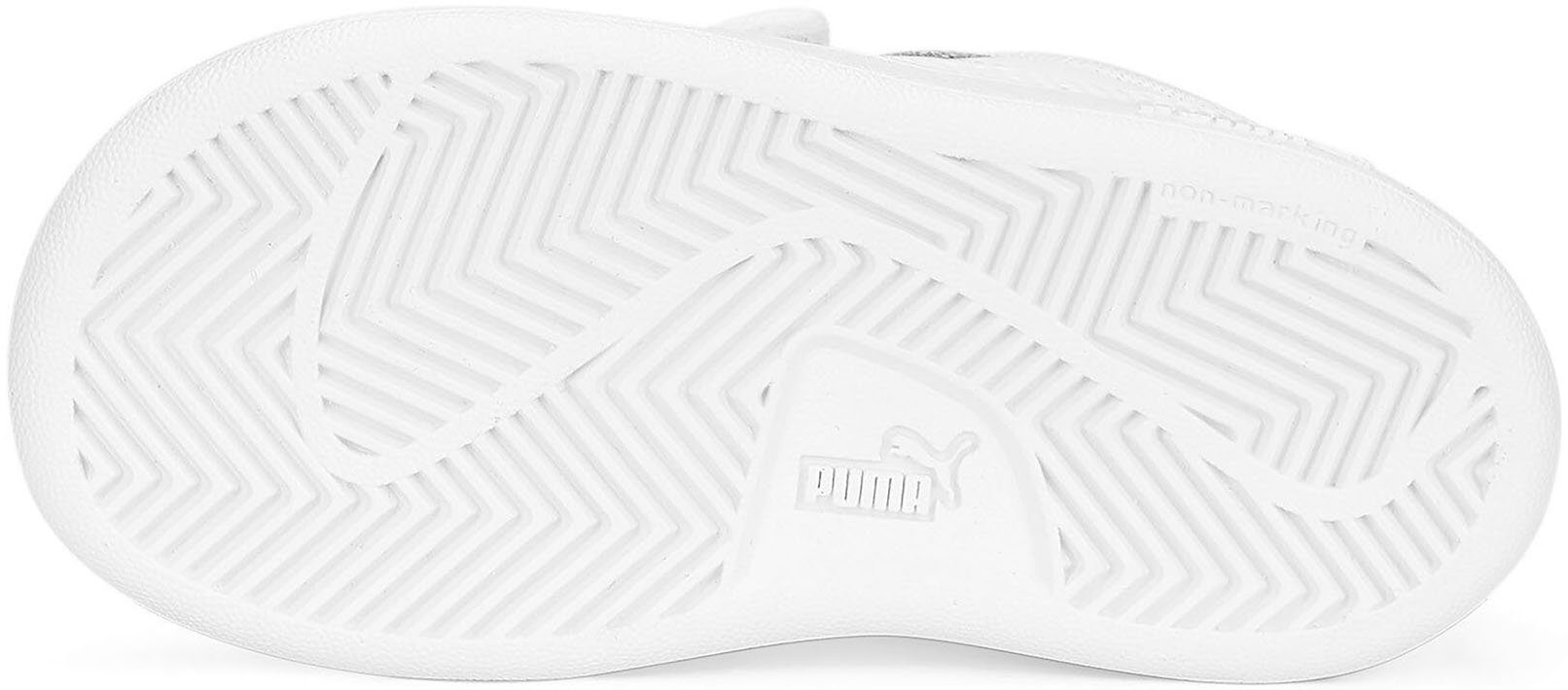 PUMA Puma Smash 3.0 Klettverschluss L Light Inf Sneaker mit White-Cool Gray V PUMA
