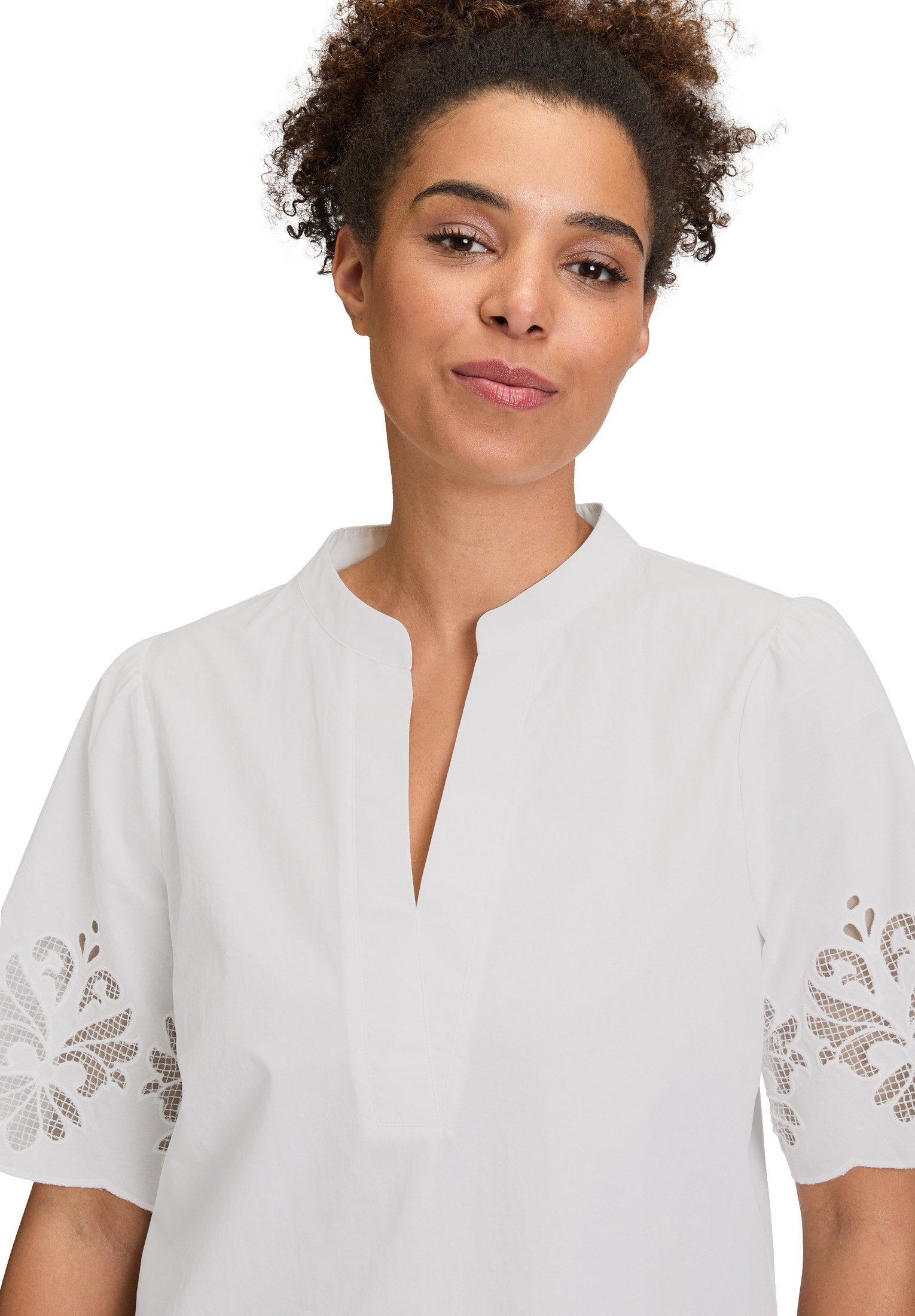 Betty&Co Schlupfbluse Damen mit Stickerei