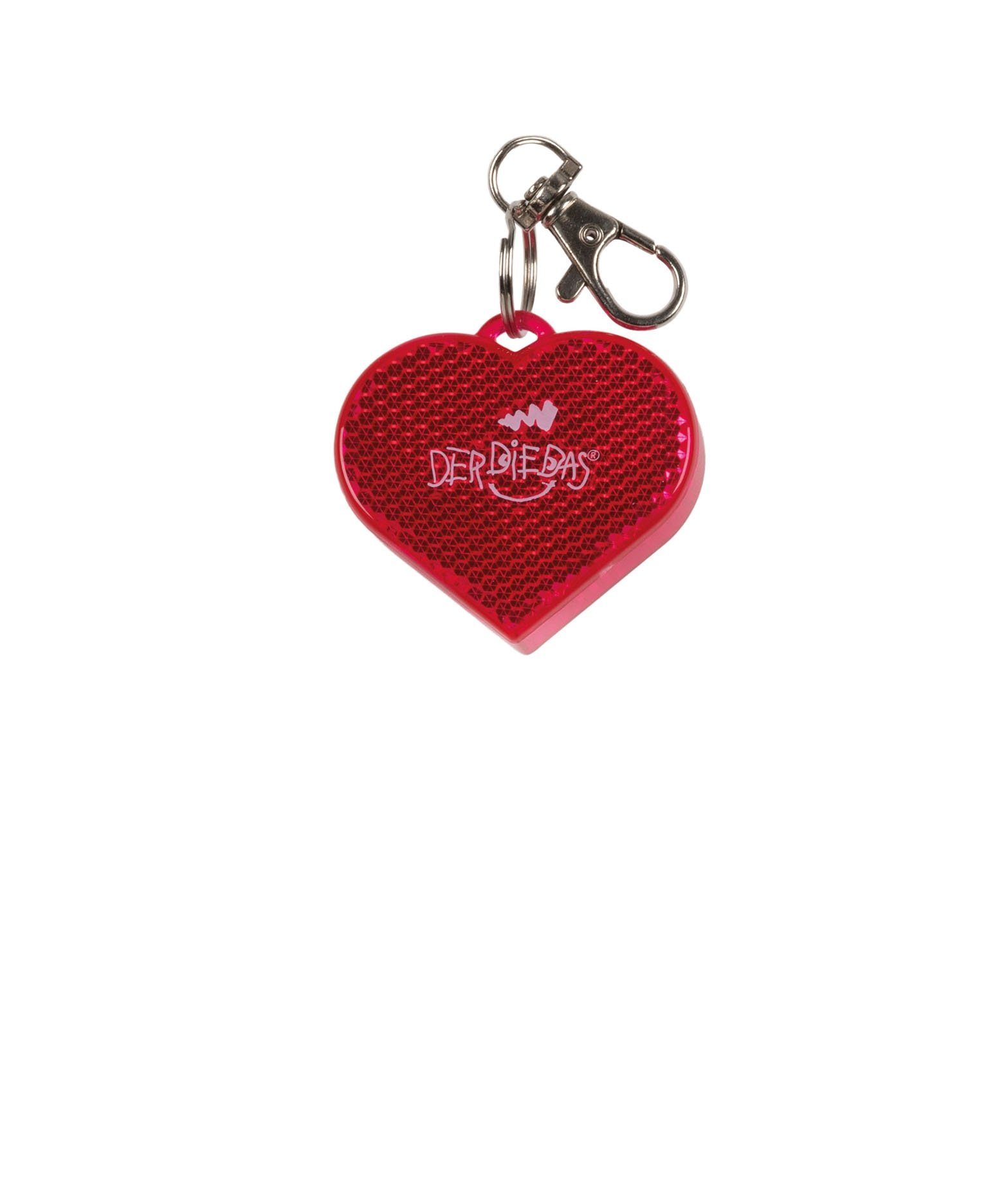 DerDieDas® Schulranzen DerDieDas Anhänger Blinkys "Heart"