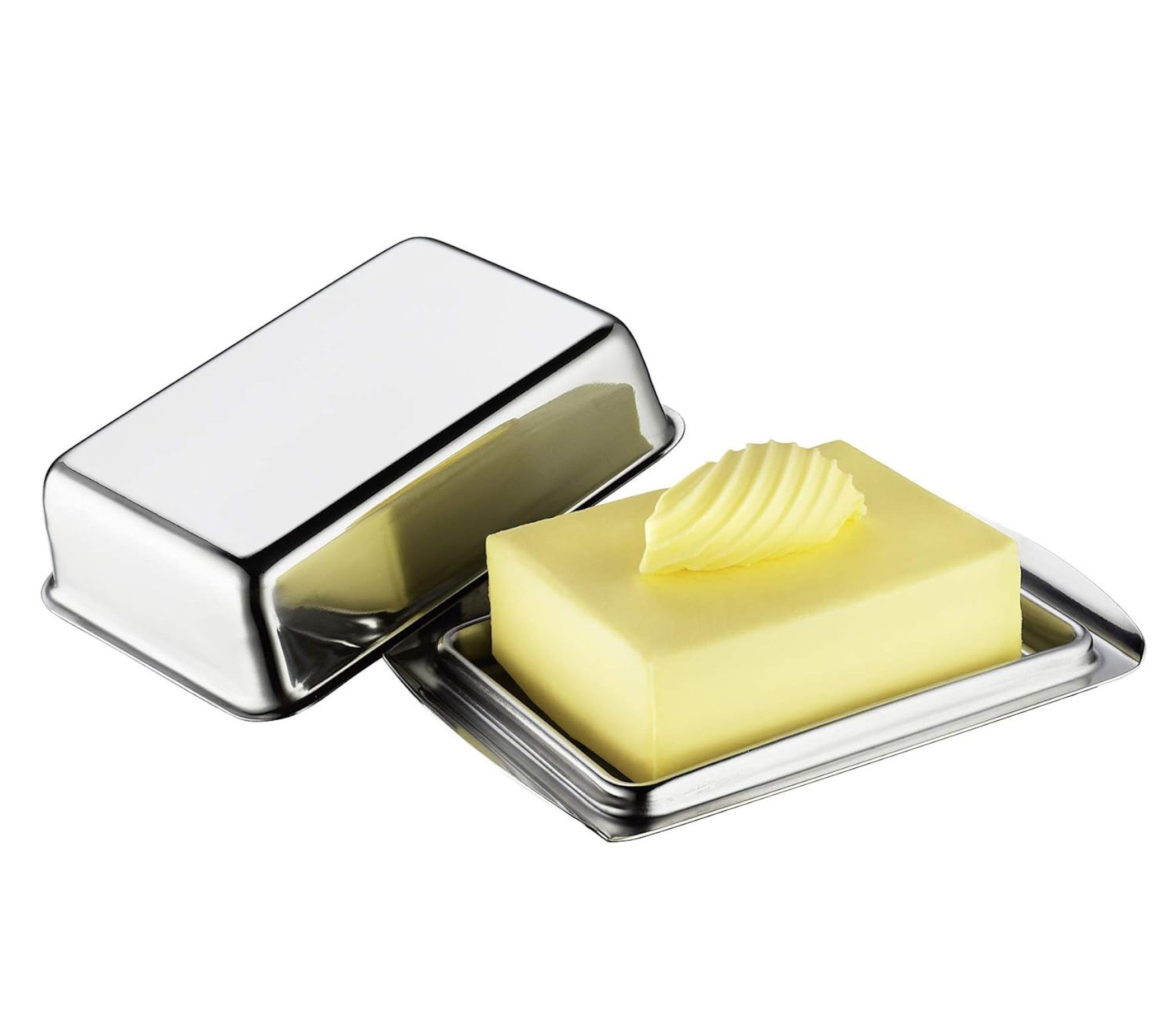 Küchenprofi Butterdose, Edelstahl, (2-tlg)