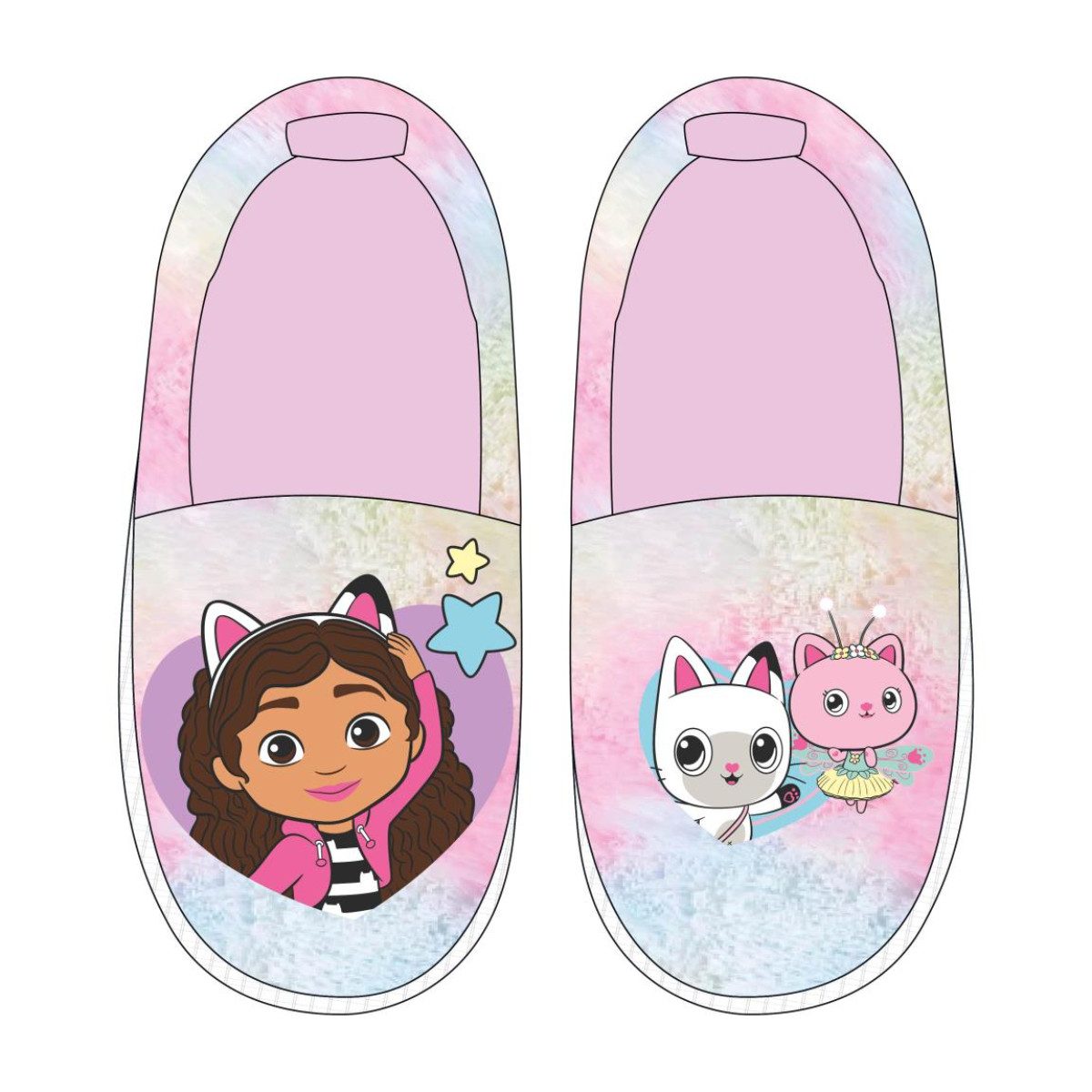 Cerda Gabby's Dollhouse Mädchen offene Hausschuhe Slipper – Bild 2 von 2