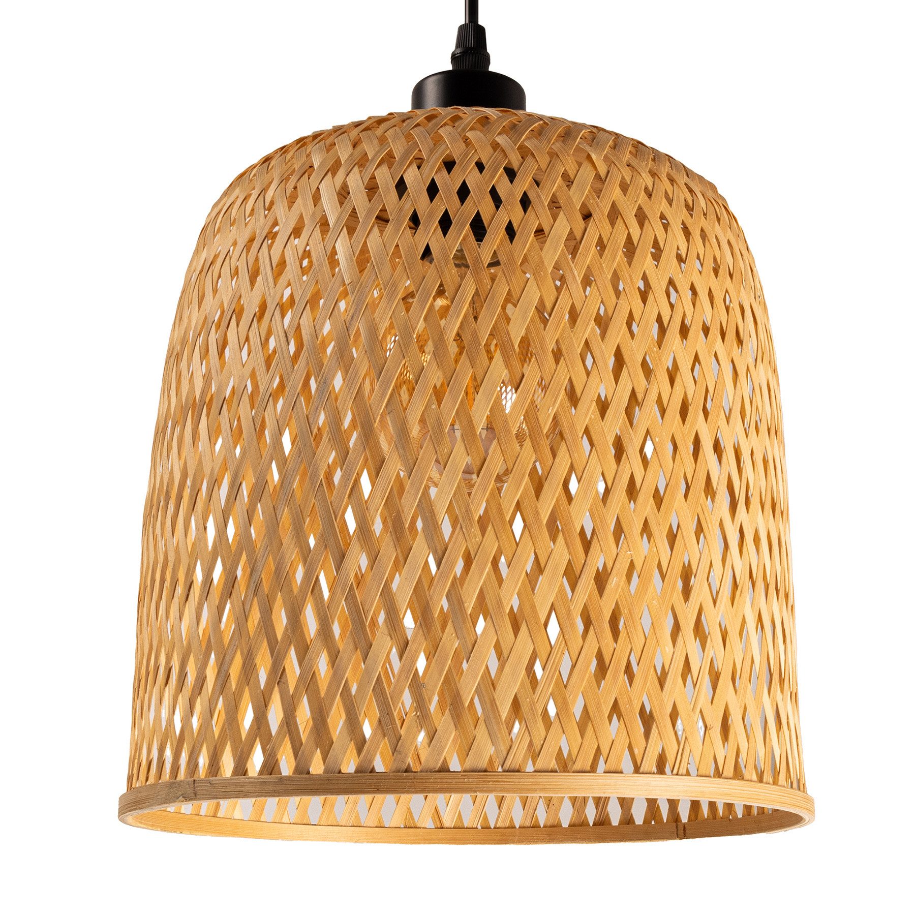 riess-ambiente Hängeleuchte ORGANIC LIVING 25cm natur · Pendellampe mit Sch günstig online kaufen