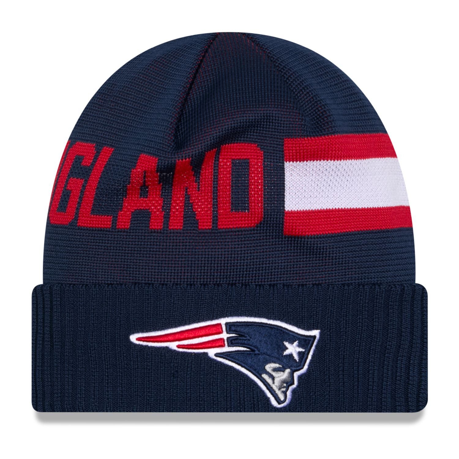 New Era Fleecemütze NFL SIDELINE Tech Knit New England Patriots