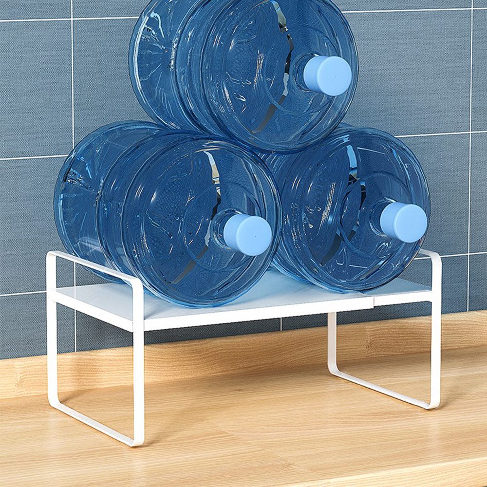 JEOBEST Küchenregal Ausziehbar Küchen-Organizer, kleines Regal, stapelbar günstig online kaufen