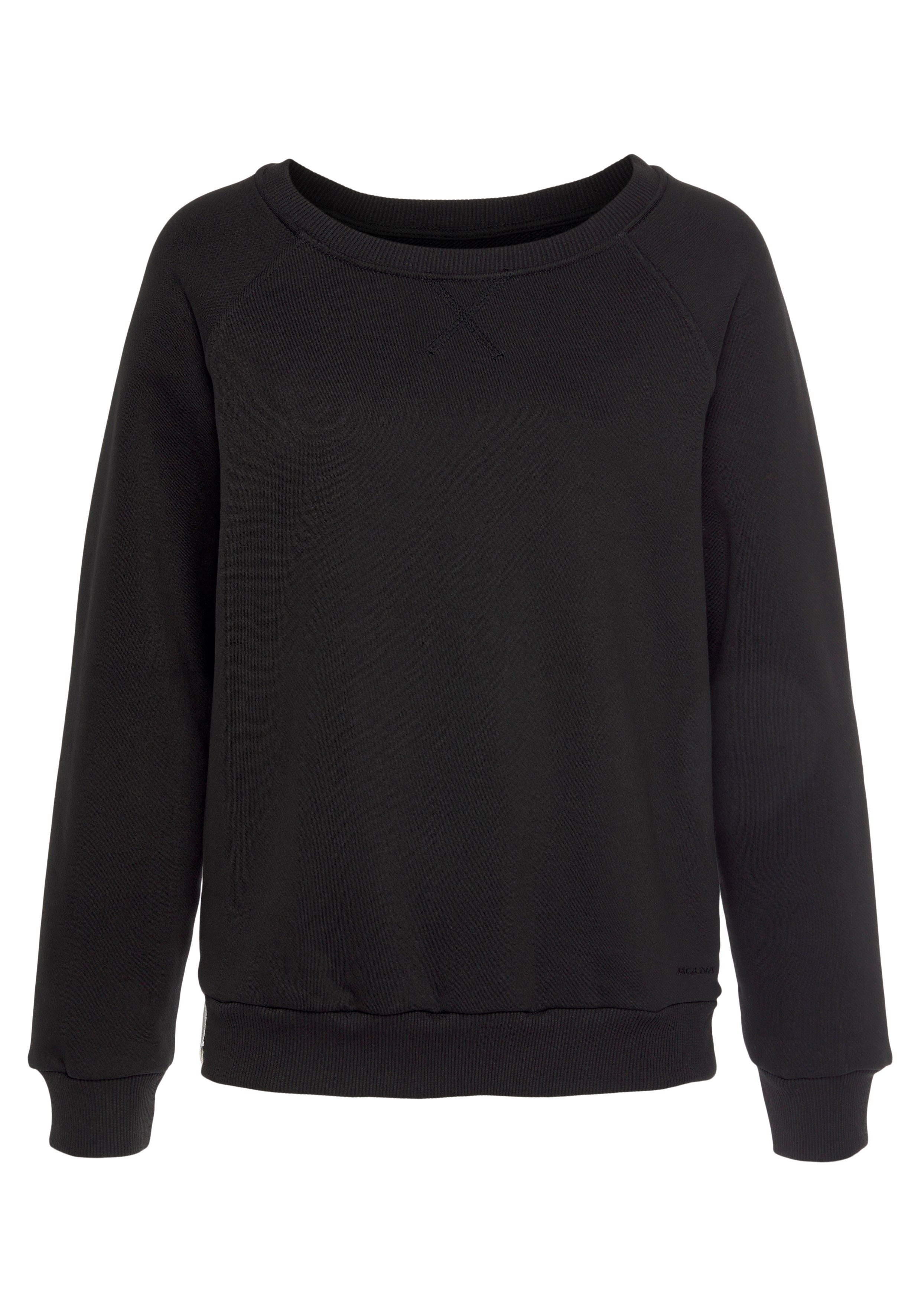 LASCANA Sweatshirt aus organischer Baumwolle, Loungewear – Bild 2 von 5