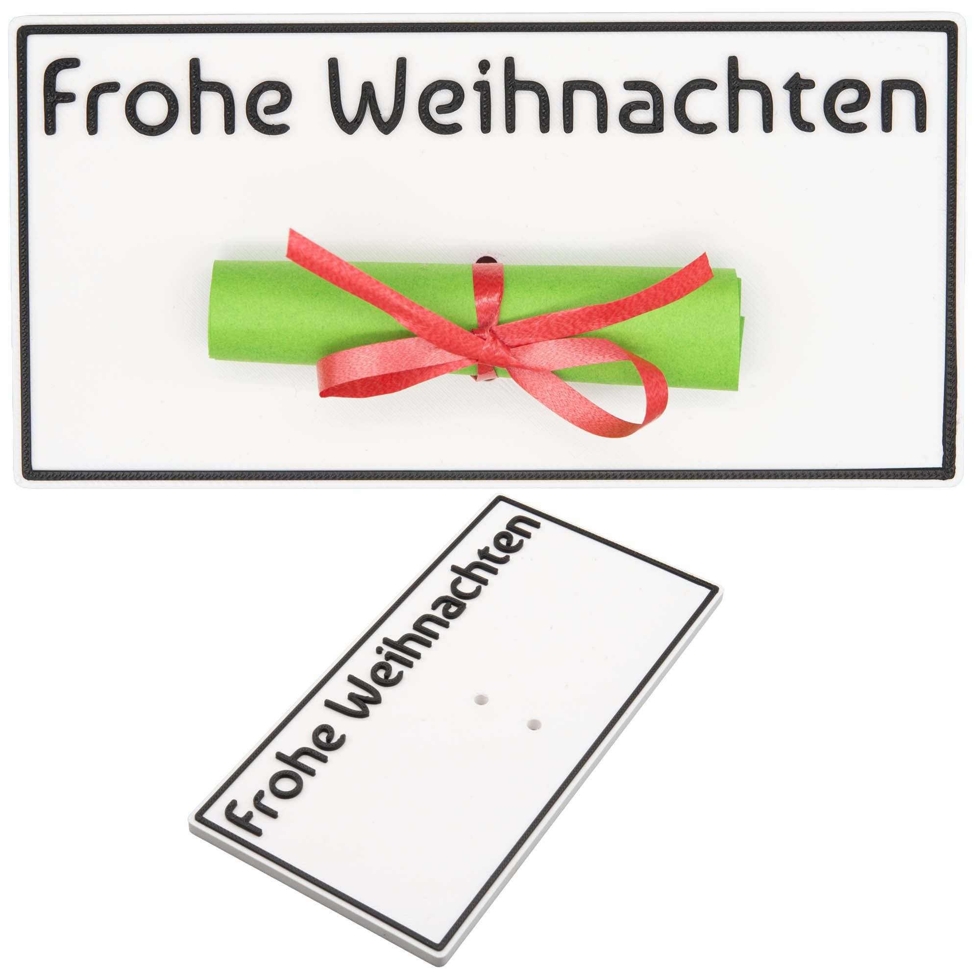 TSB Werk Geschenkbox Geschenkidee Weihnachten Gutschein Weihnachtskarte, Schein, Merry Xmas, Geschenk
