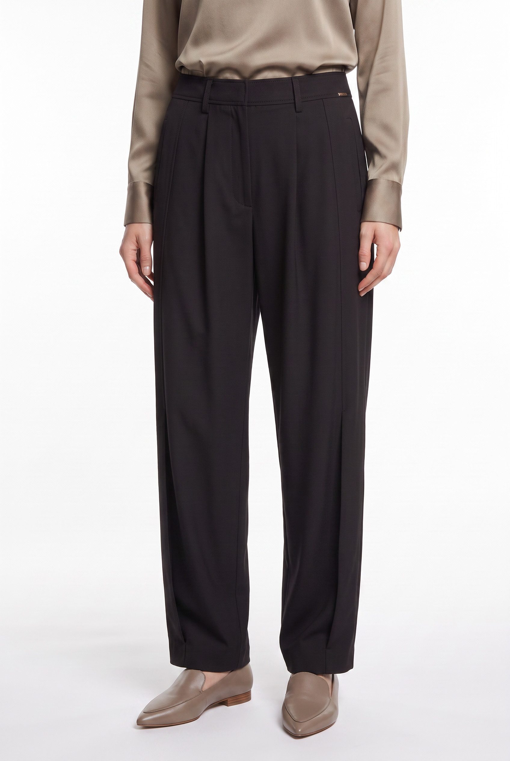 Cinque Bundfaltenhose CIOPTIS mit schmal zulaufendem Bein