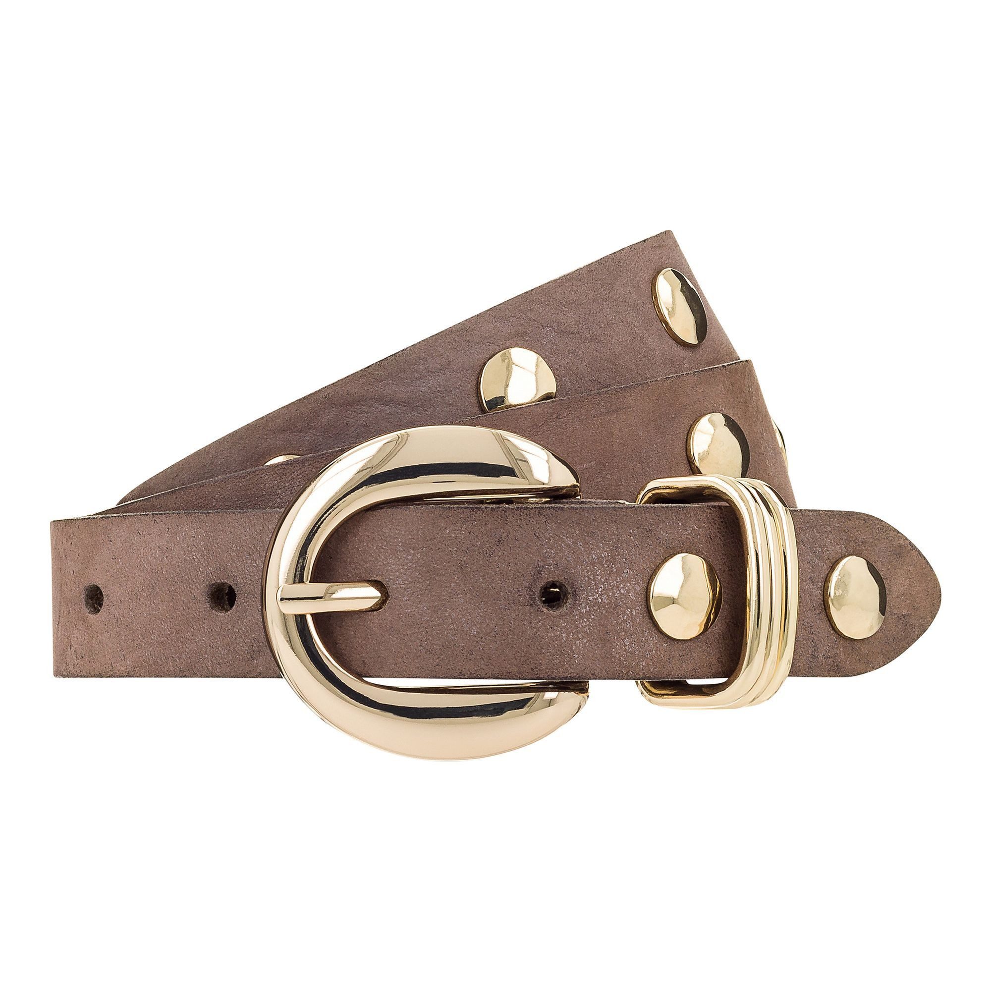 b.belt Ledergürtel Dornschließe