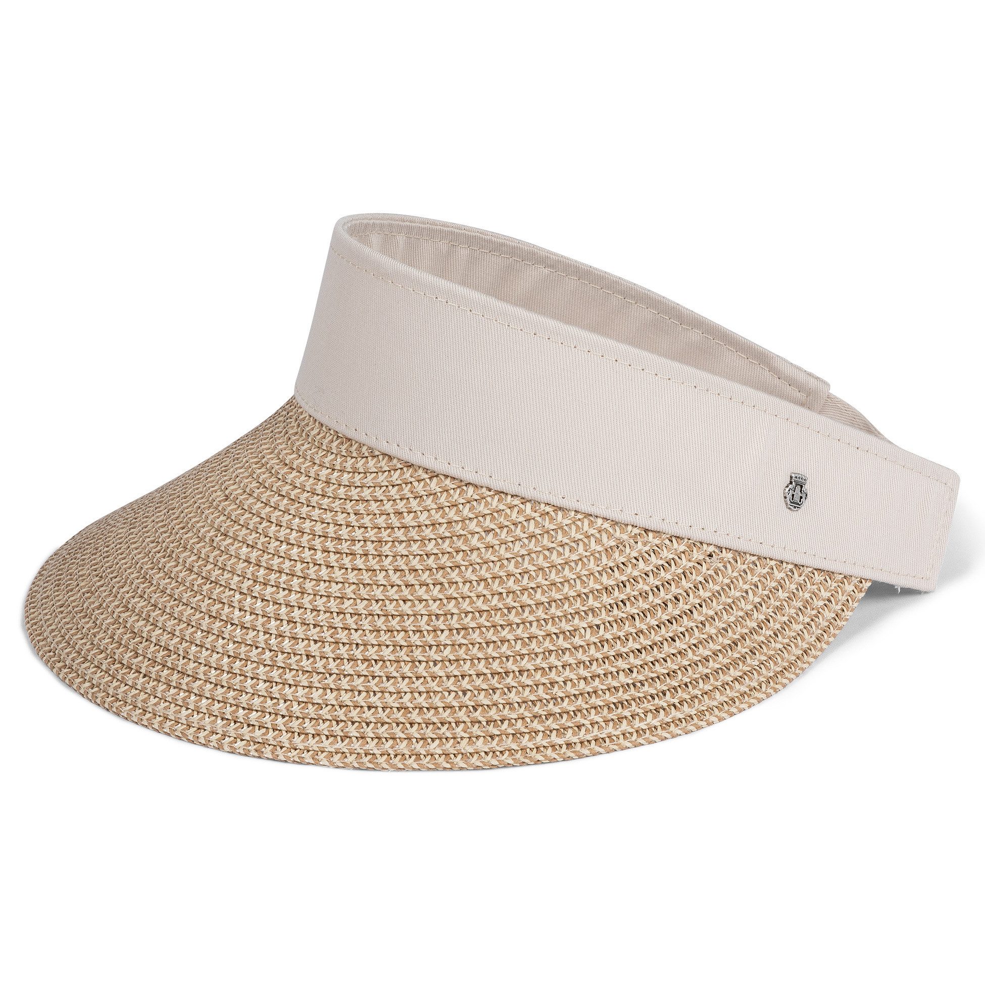 Roeckl Strohhut SALINA Größenverstellbarer Visor