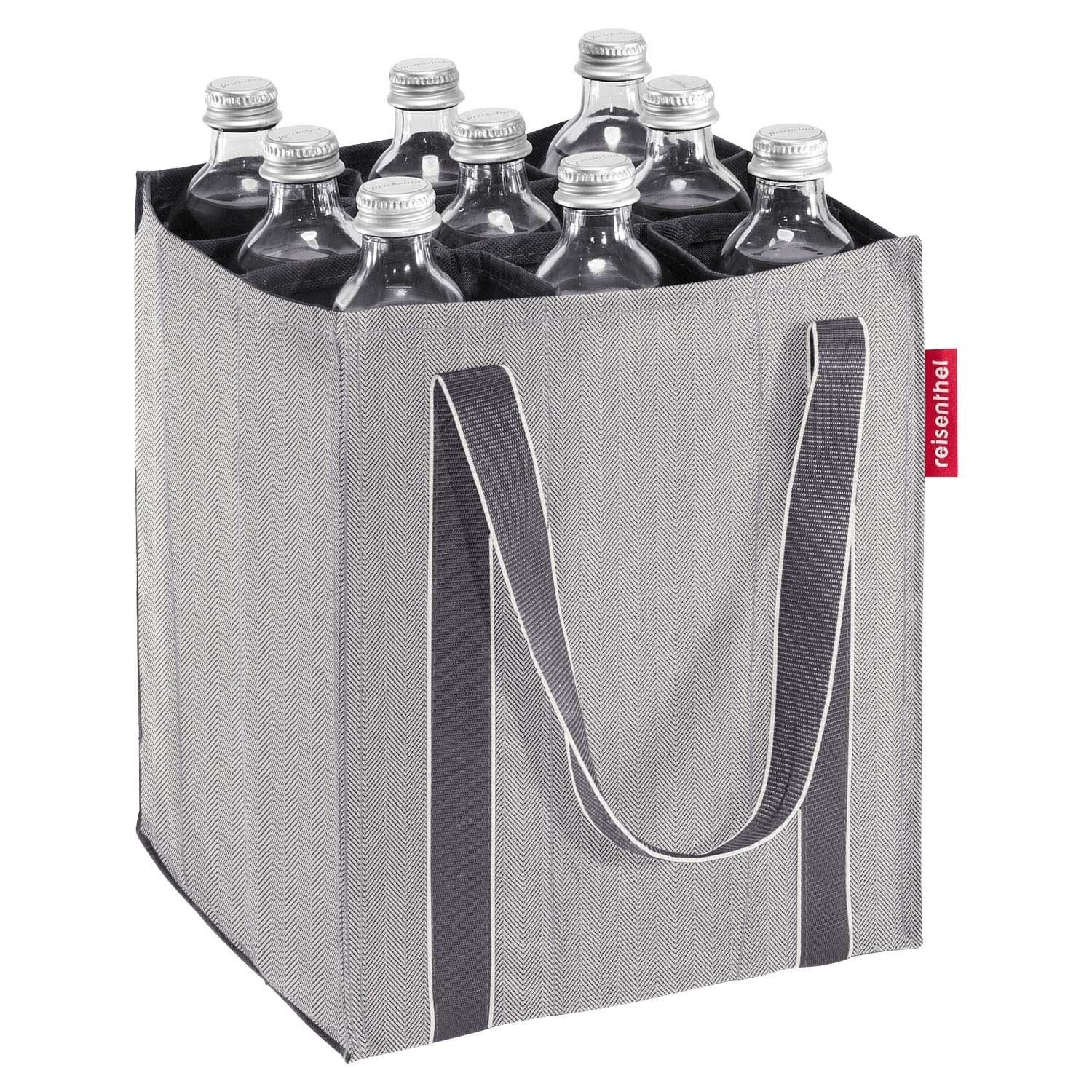REISENTHEL® Tragetasche BOTTLEBAG, Flaschentasche, Grau, Schwarz