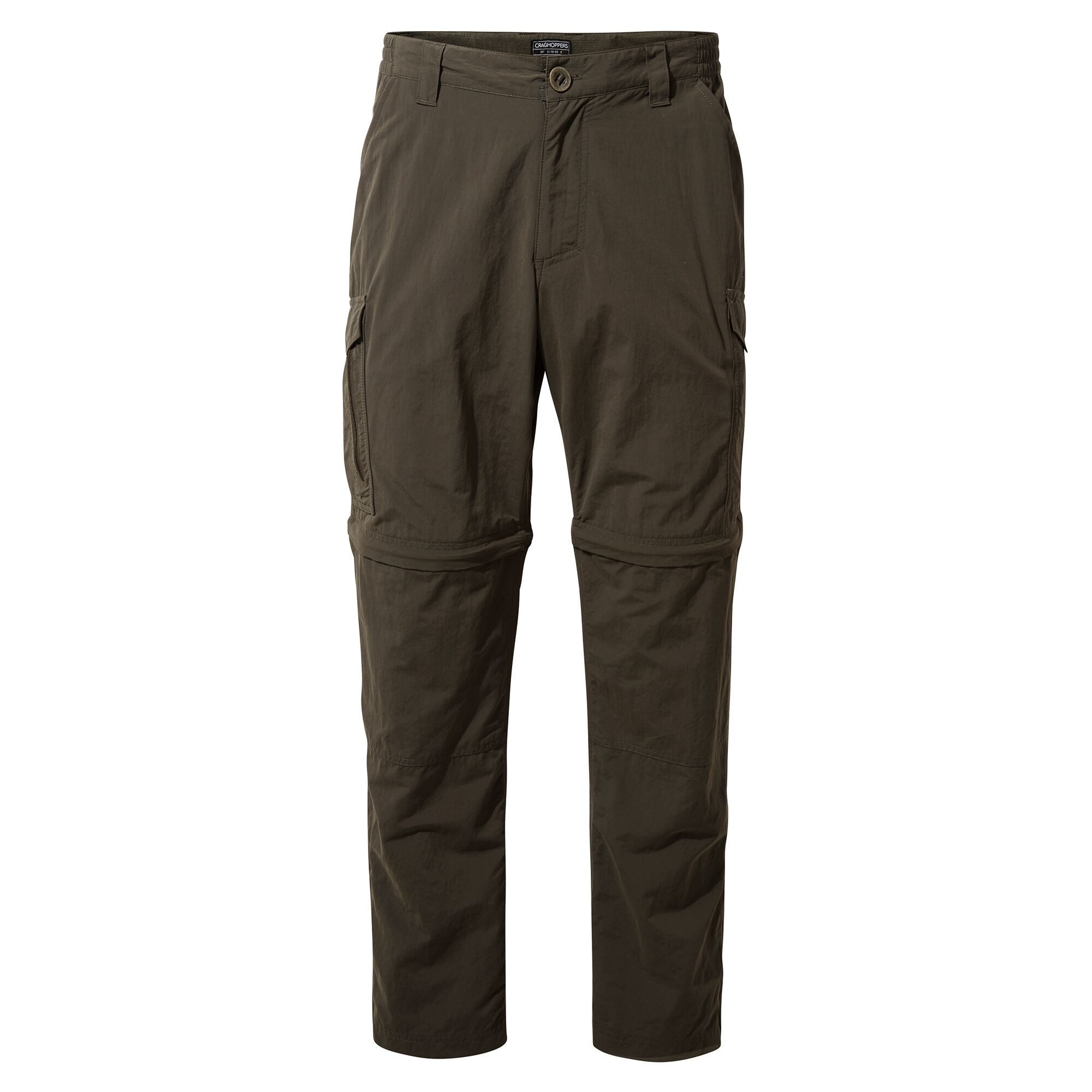 Craghoppers Skihose Craghoppers - NL Conv Herren Zip Outdoorhose mit NosiLife, dunkelgrün
