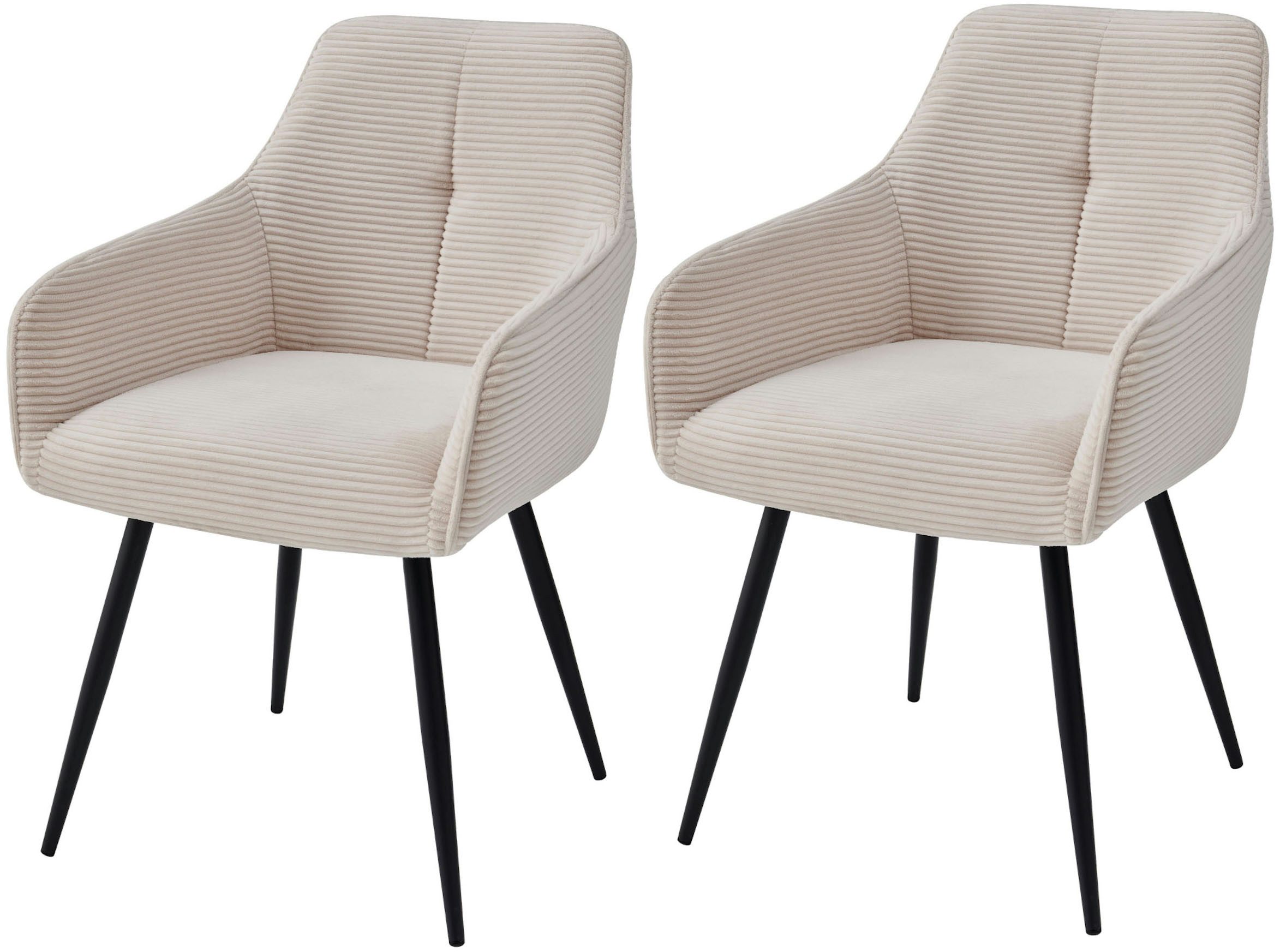 HELA Armlehnstuhl VERONA (Set, 2 St), Sessel, Federkorb, Rundrohrgestell, 4 günstig online kaufen