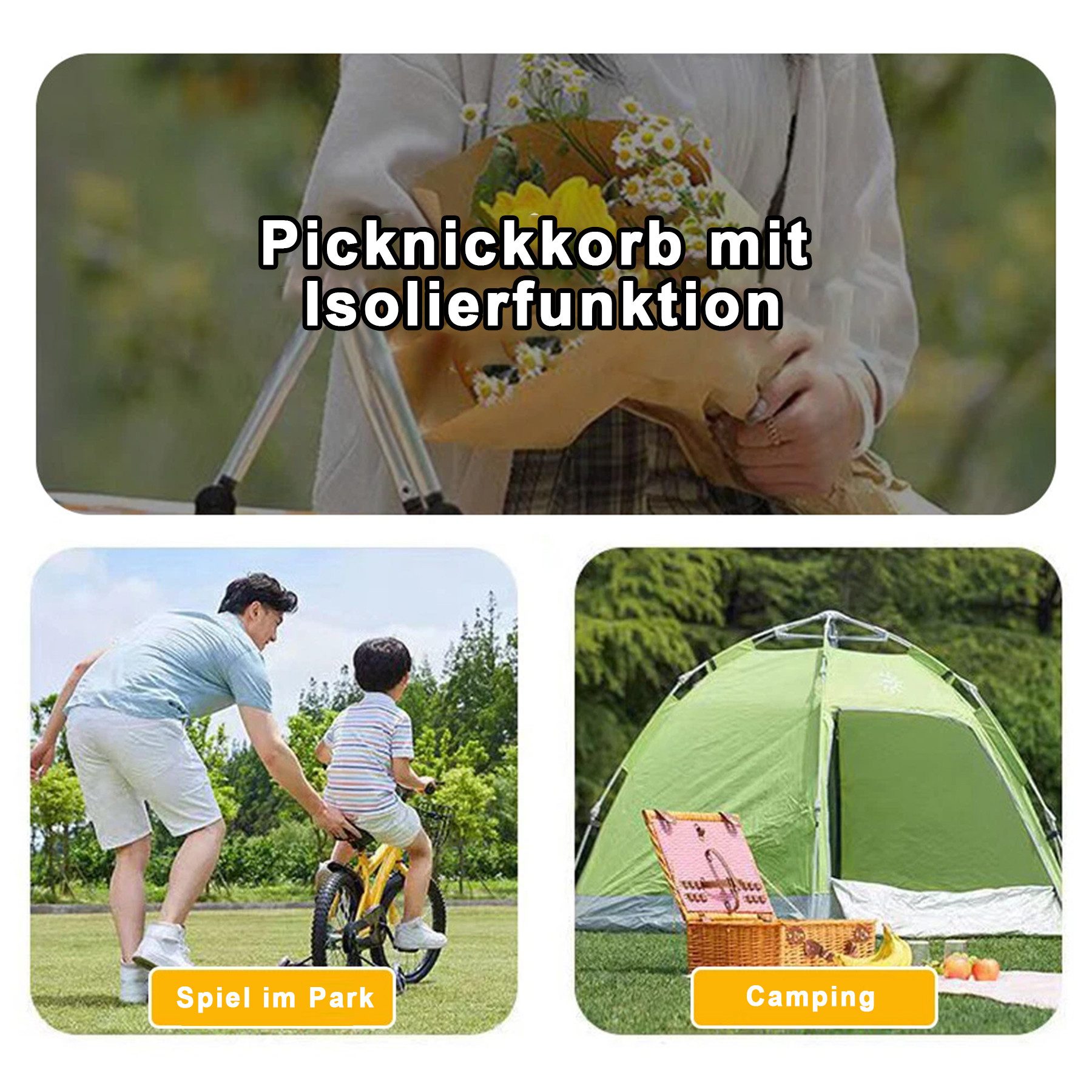 Mutig Einkaufskorb Korb einkaufen,Mit Reißverschluss isolierter, günstig online kaufen
