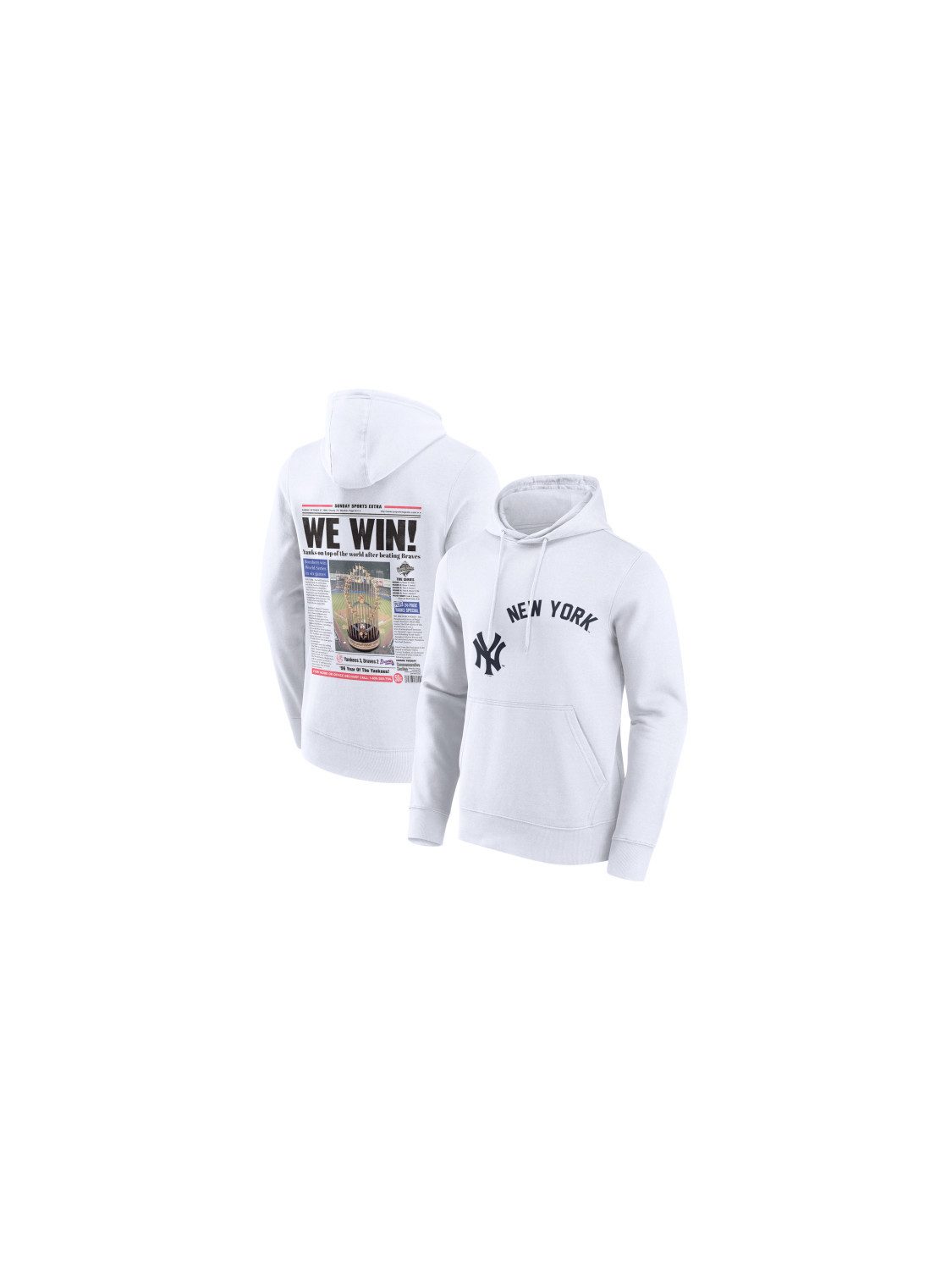 New York Yankees Hoodie New York Yankees Champs Elevated Hoodie Yankees