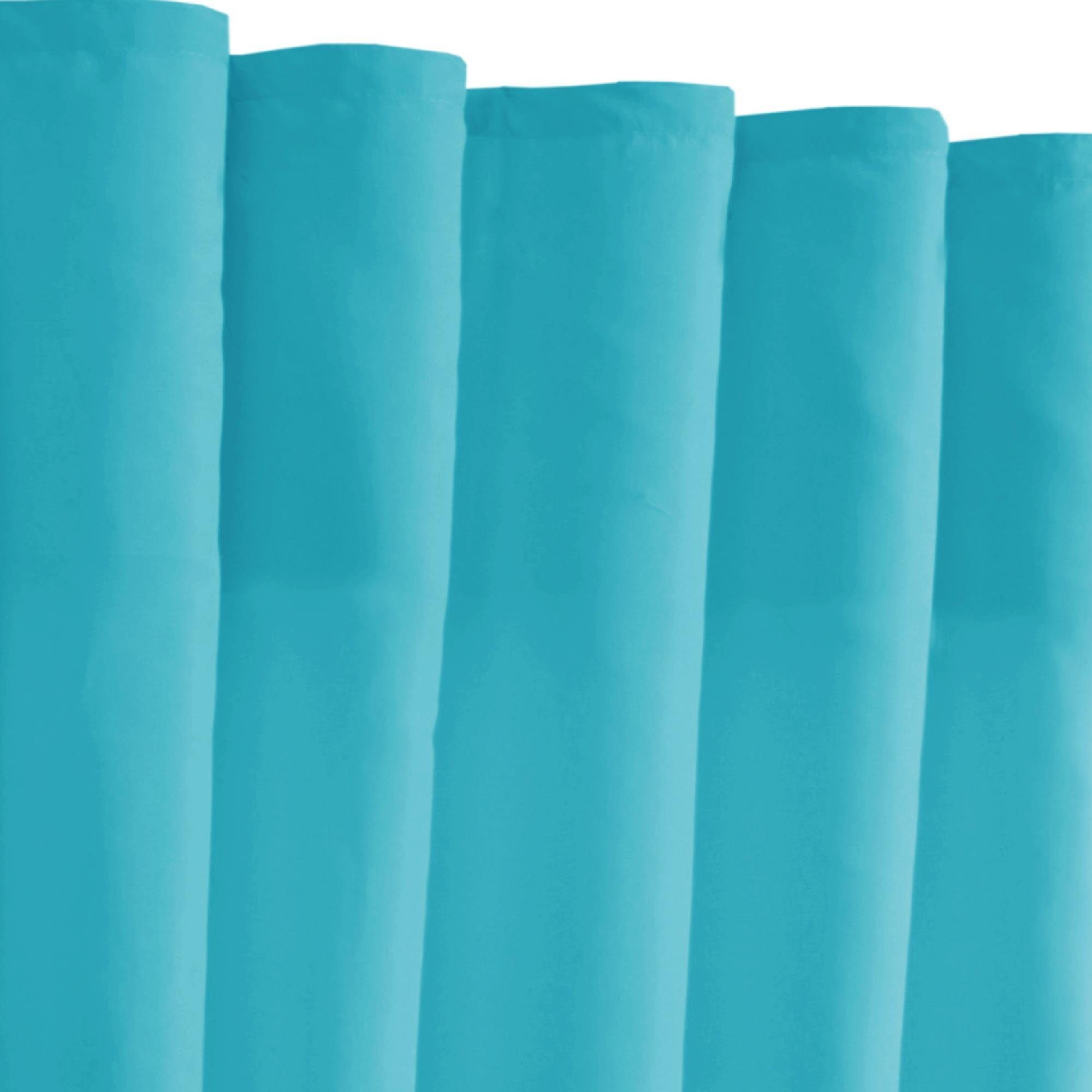 Vorhang, Bestlivings, Kräuselband und verfügbar Türkis mit Größen Blickdichte in Gardine Farben Kräuselband, blickdicht, (1 St), Fertiggardine versch. Microfaser