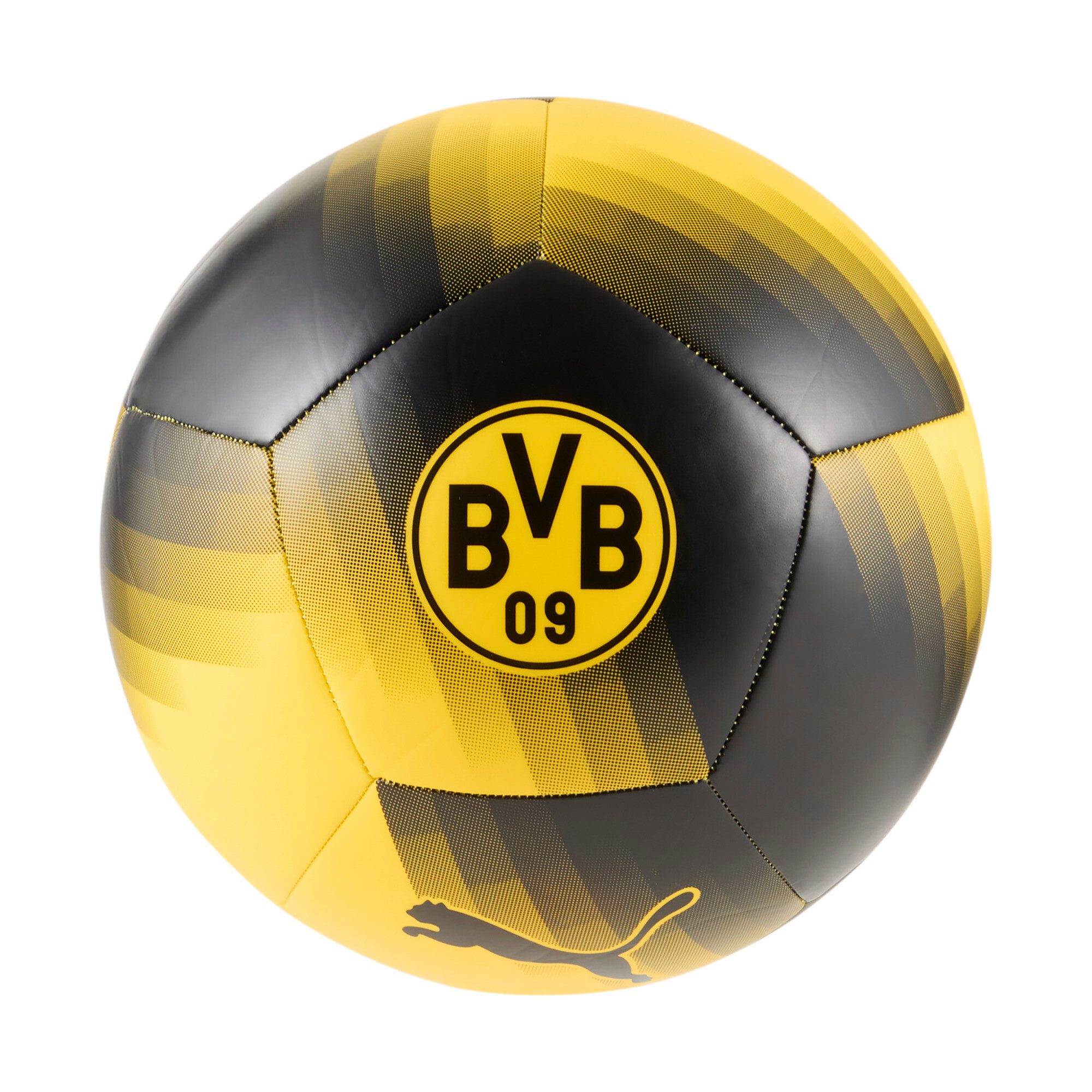 PUMA Fußball BVB ESS Ball Faster Yellow-PUMA Black