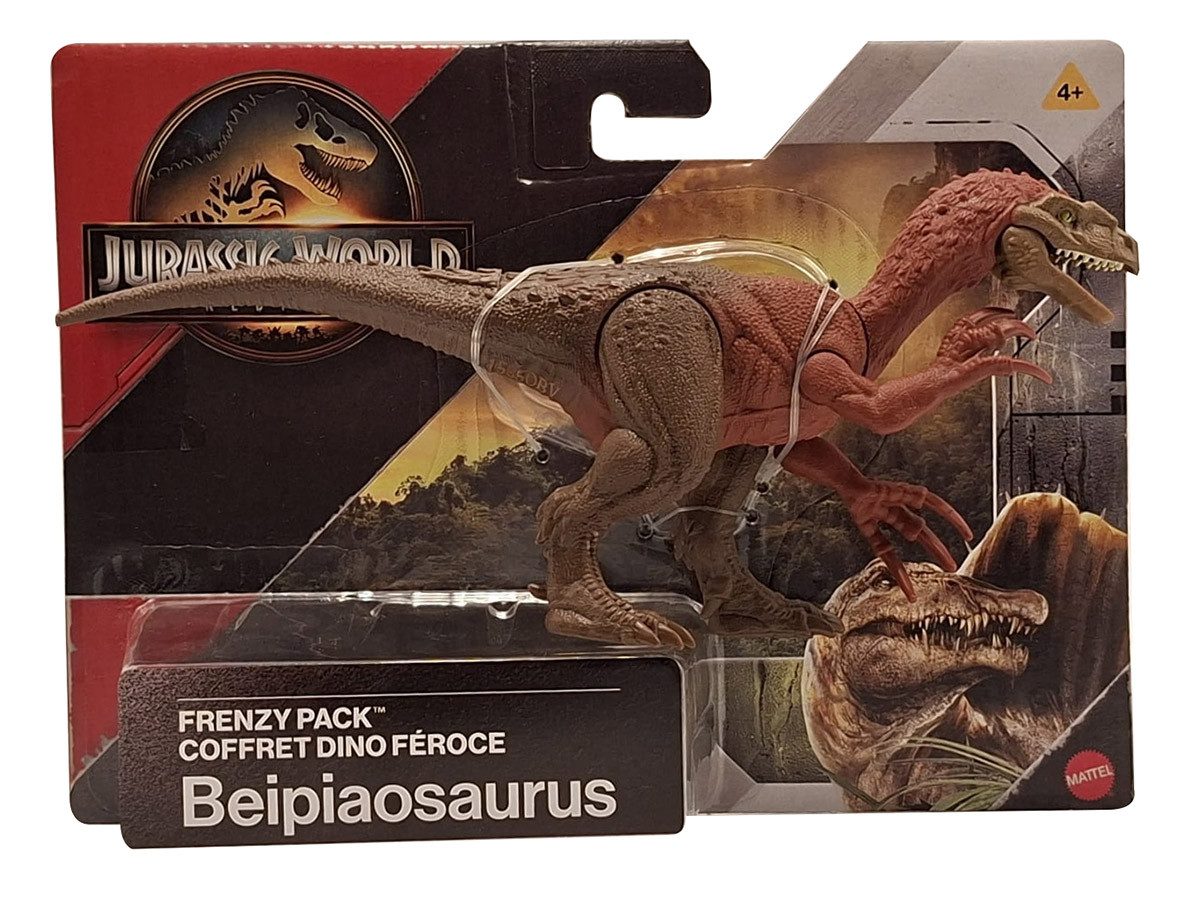 Jurassic World Actionfigur Jurassic World Frenzy Pack Dinosaurier Beipiaosaurus Sammlerfigur