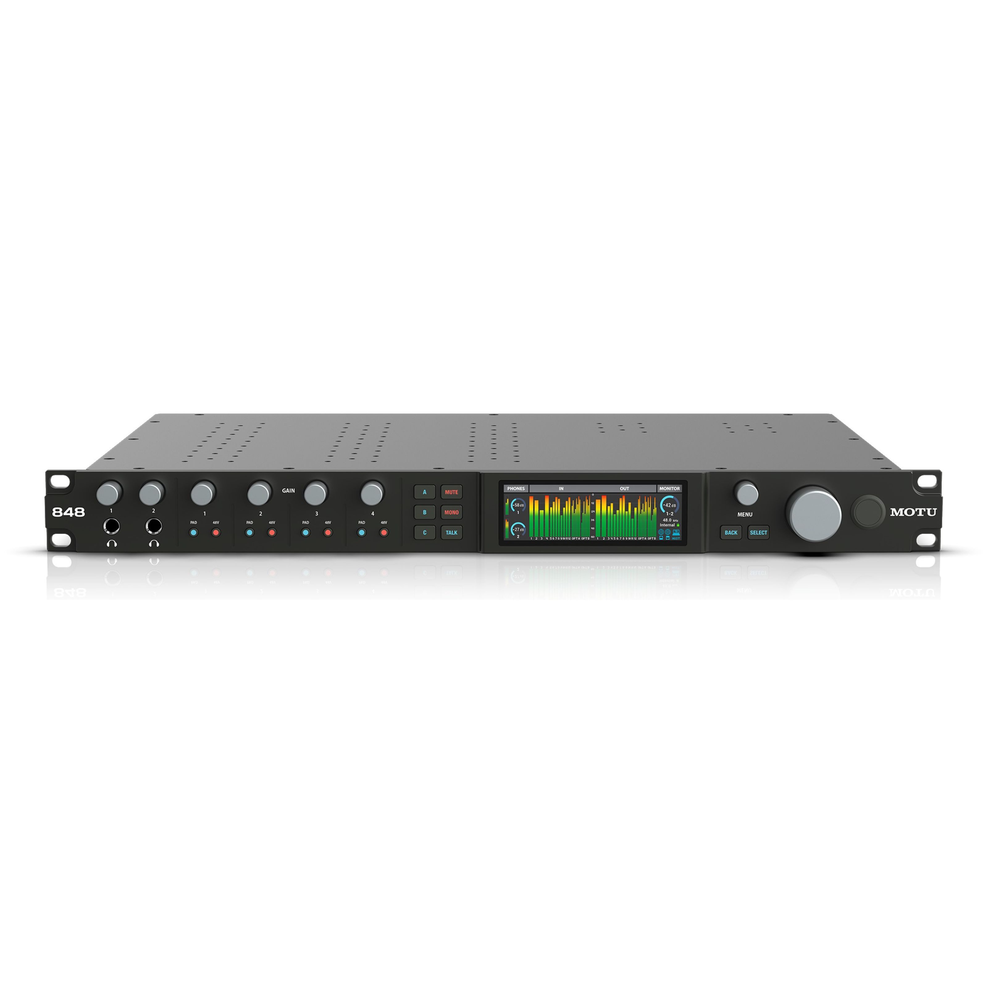 Motu-Audio Digitales Aufnahmegerät (848 AVB Interface - Audio Interface)