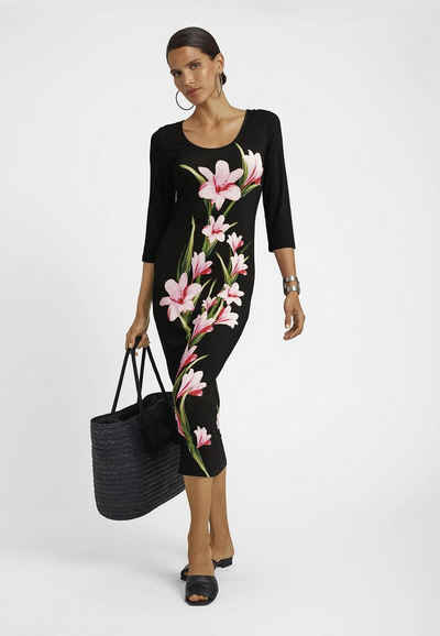 MADELEINE Strandkleid »Kleid mit floralem Print und 3/4-Ärmeln«